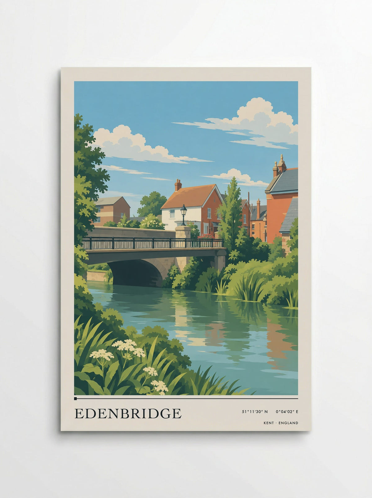 Edenbridge, Kent | Travel Poster - Poster