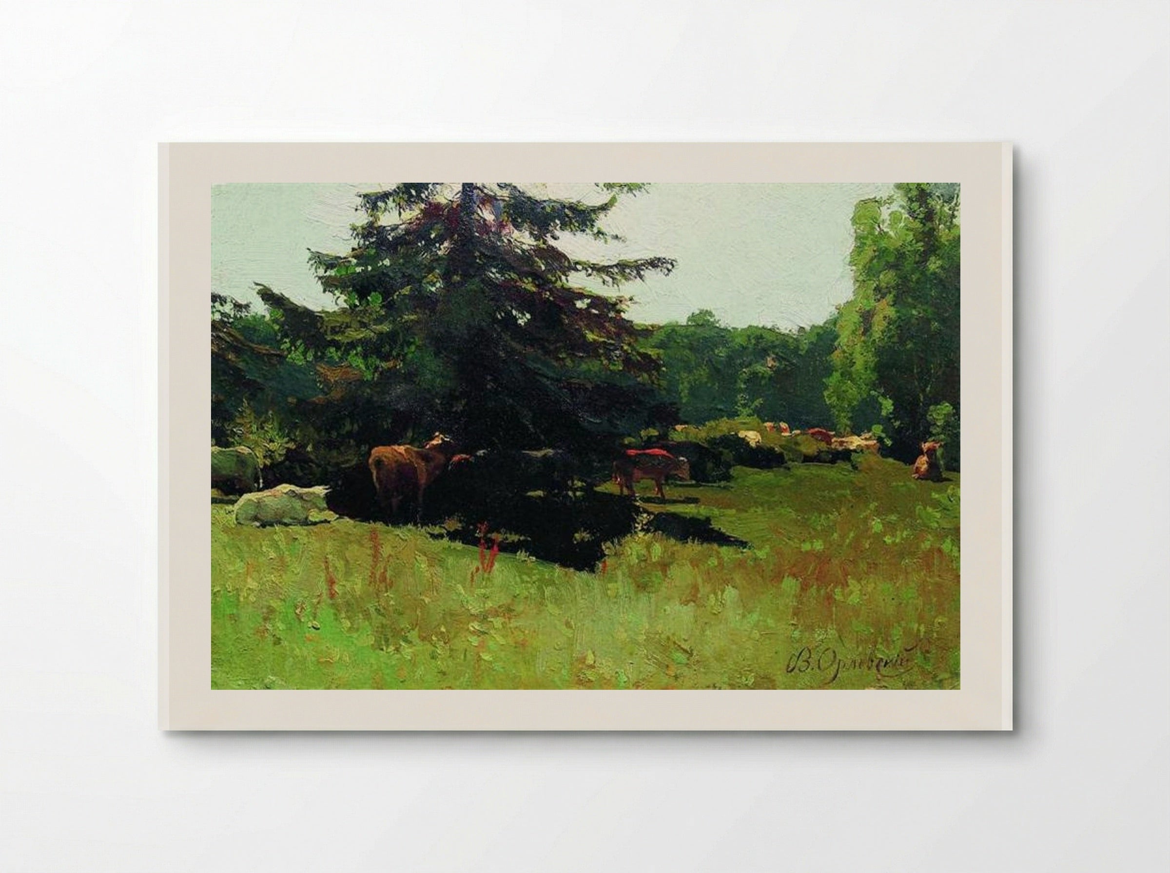 Edge of a Wood - Volodymyr Orlovsky - Poster