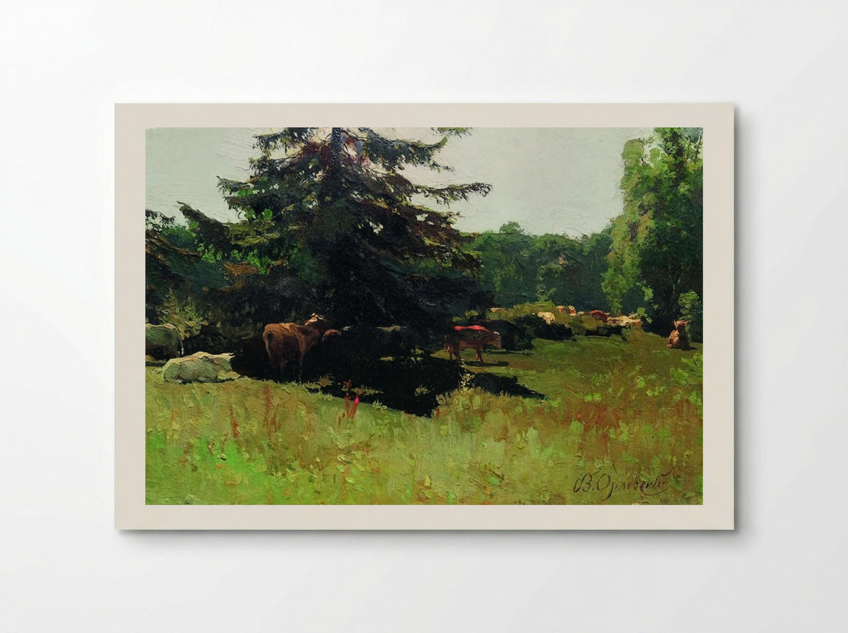Edge of a Wood - Volodymyr Orlovsky - Poster