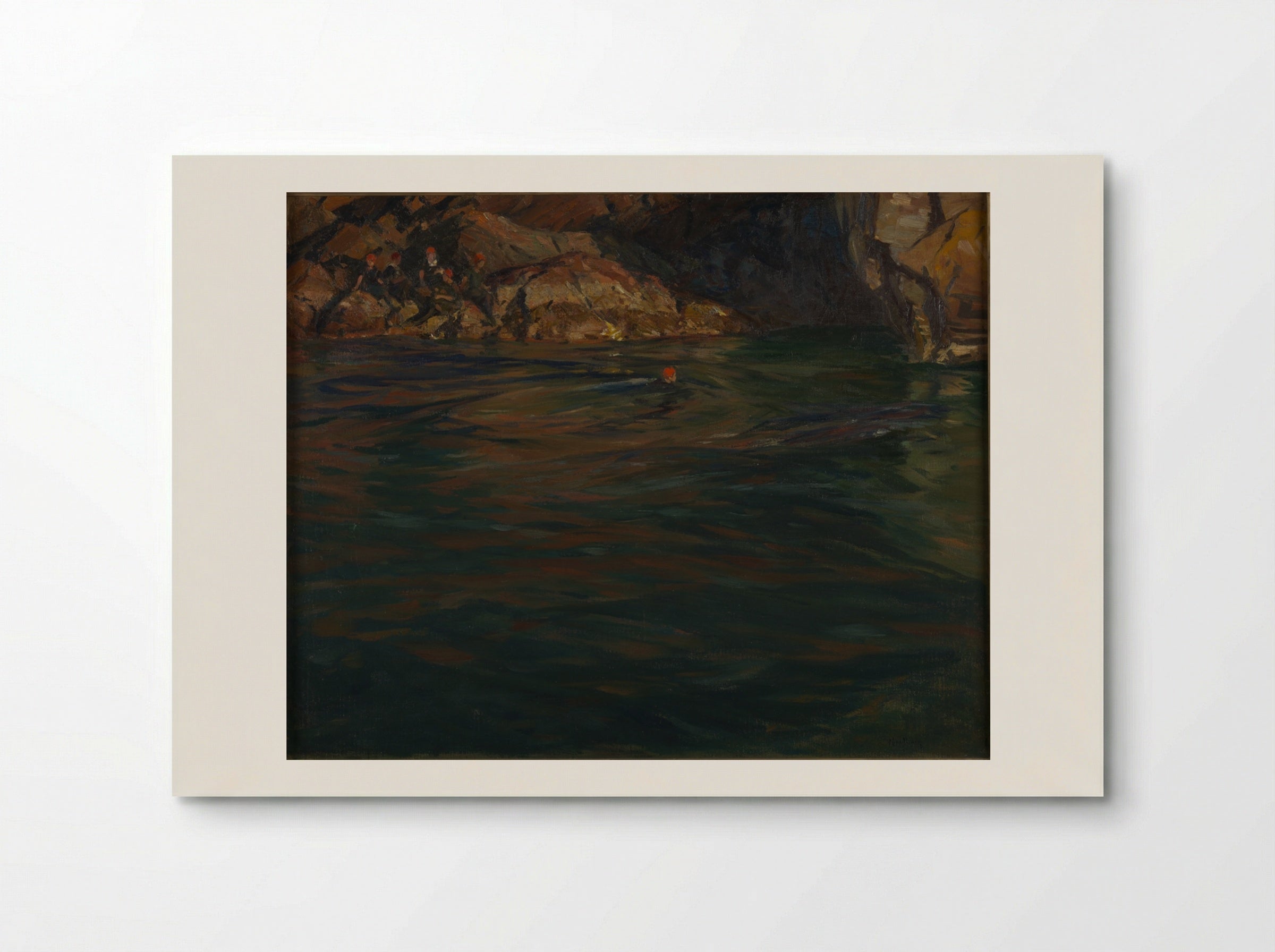 Edge of the Wood, Gerrish Island - Charles Herbert Woodbury - Poster