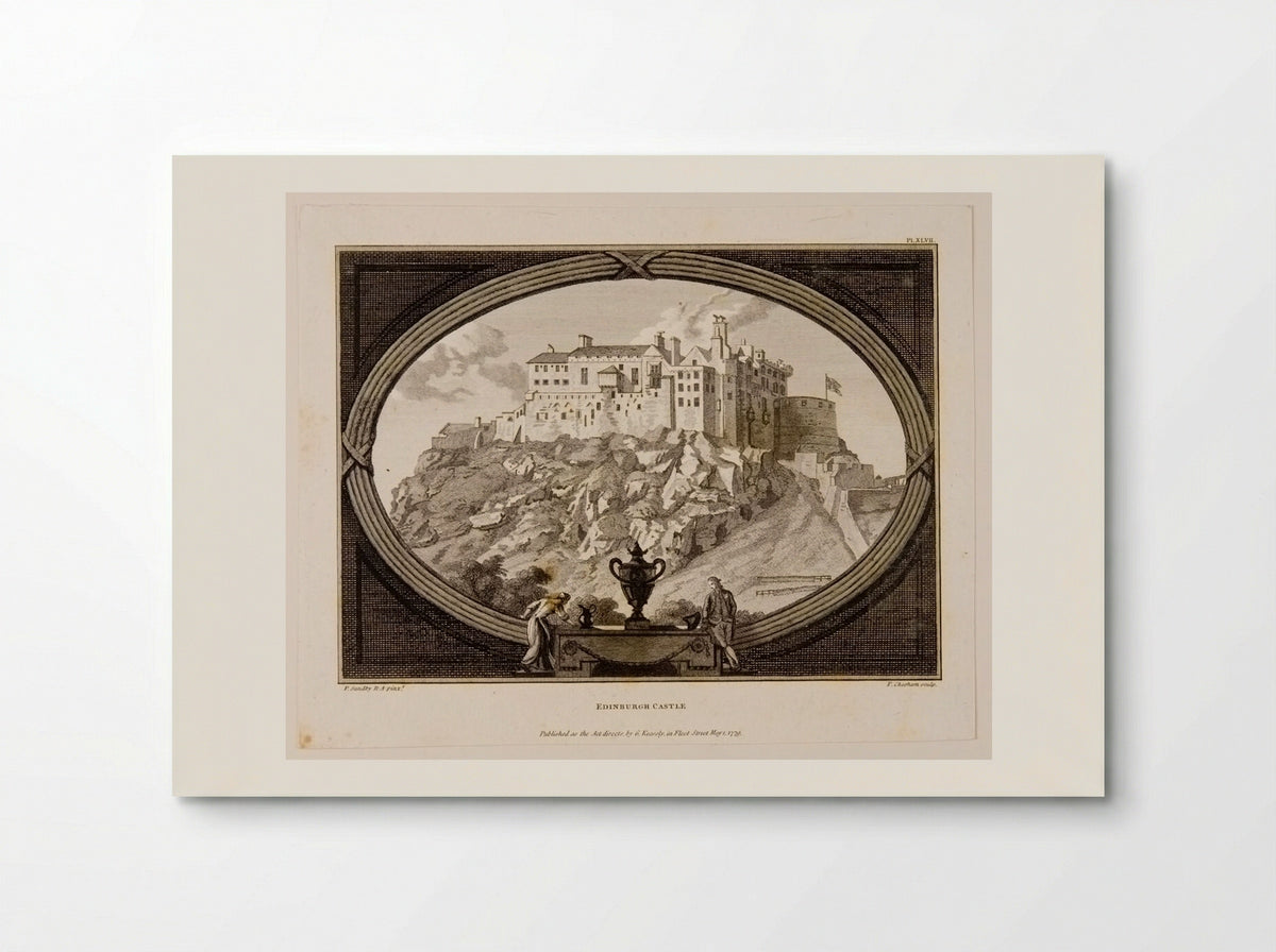 Edinburgh Castle - Francis Chesham - Poster