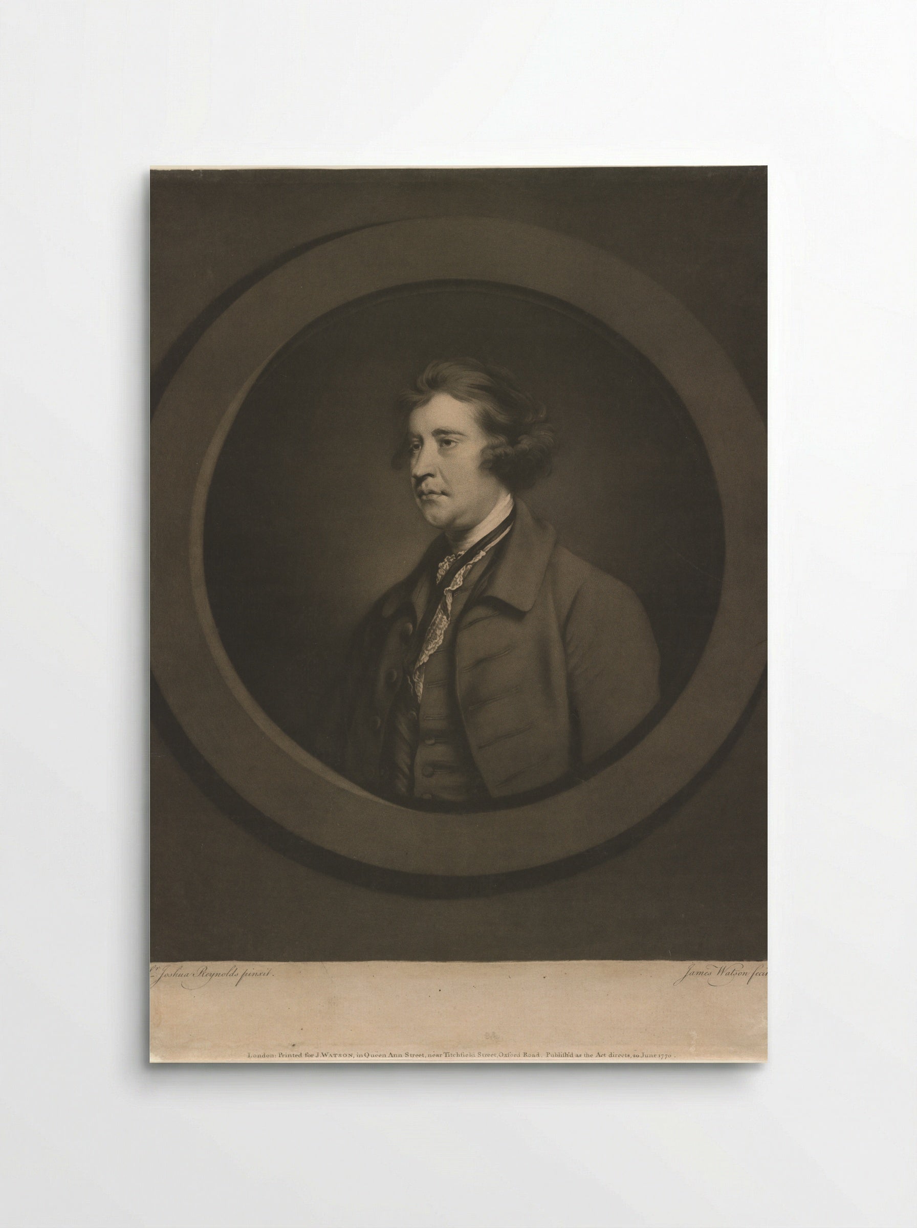 Edmund Burke - James Watson - Poster