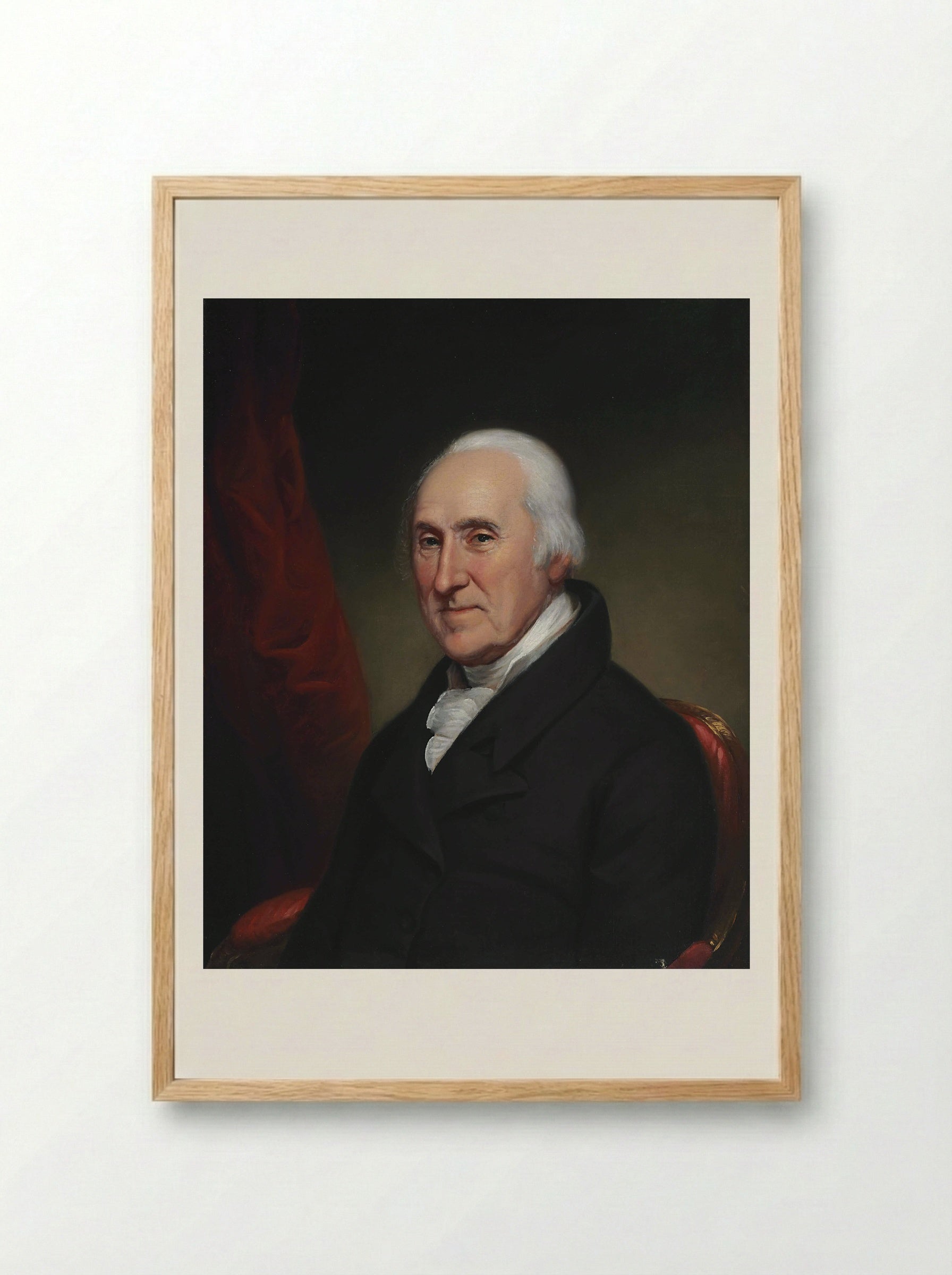 Edward Burd - Charles Willson Peale - Framed Print Wood