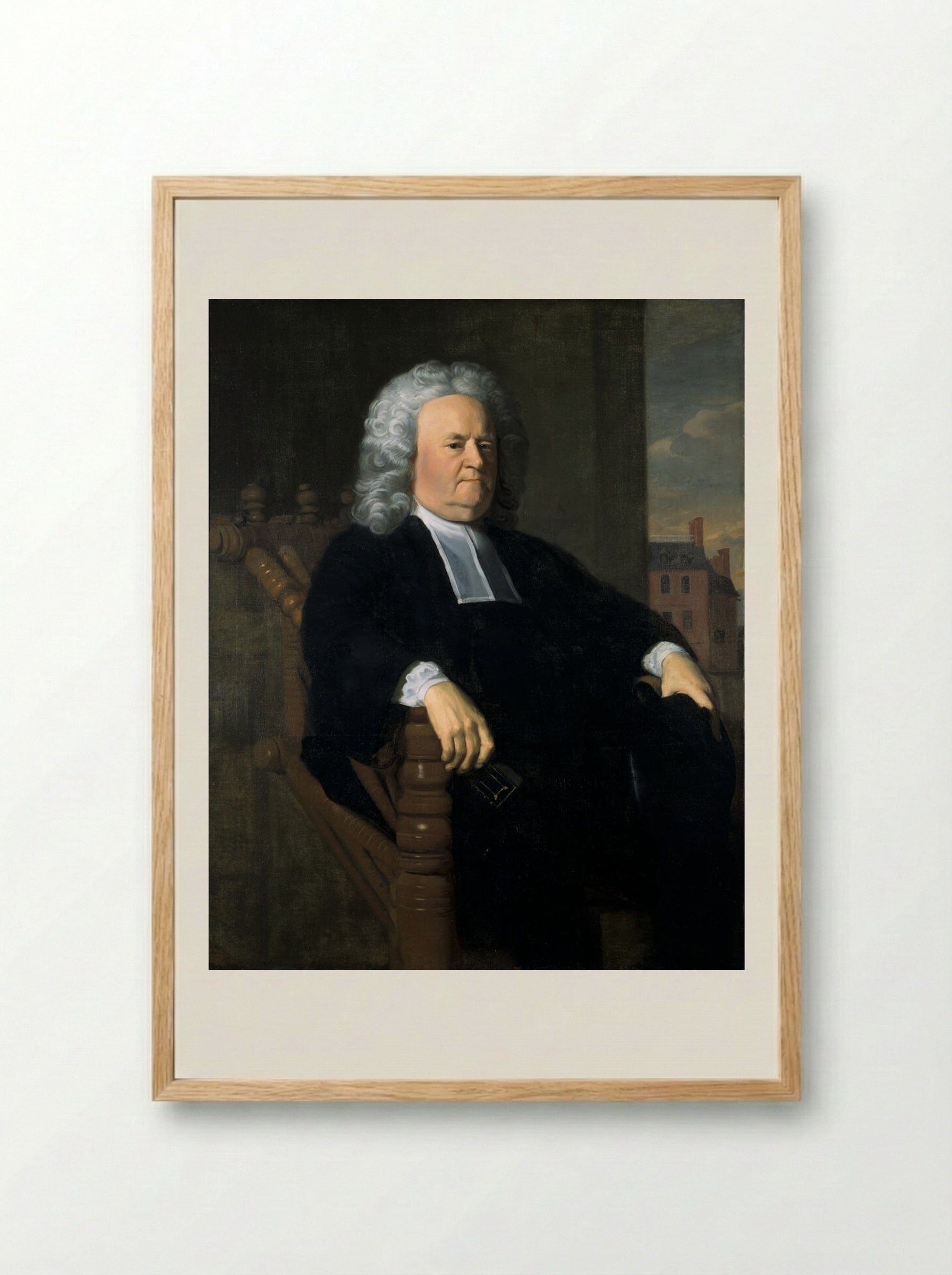 Edward Holyoke - John Singleton Copley - Framed Print Wood