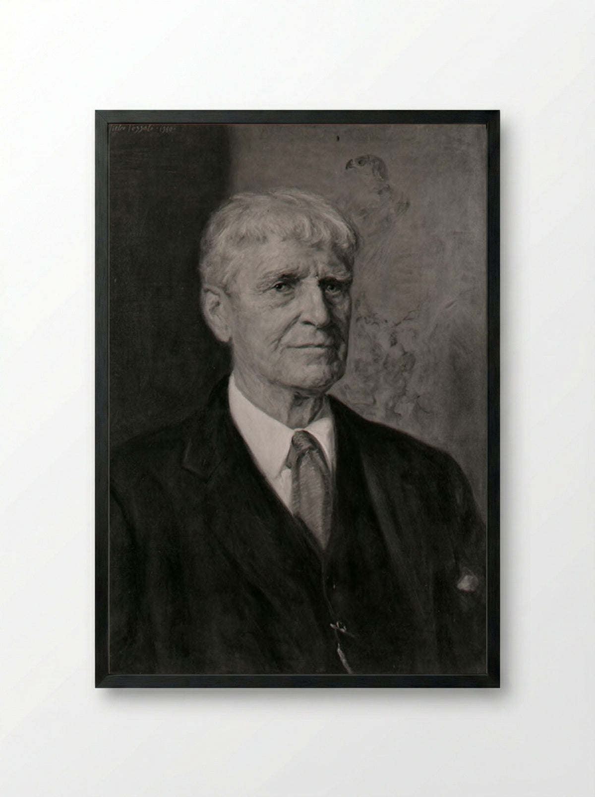 Edward Waldo Forbes - Pietro Pezzati - Framed Print Black
