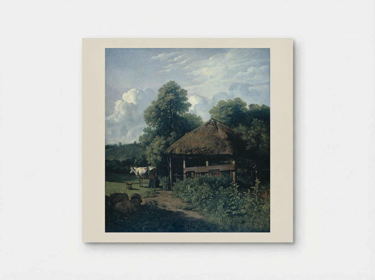 Een bouwhoeve in Gelderland - Wouter Johannes van Troostwijk - Poster