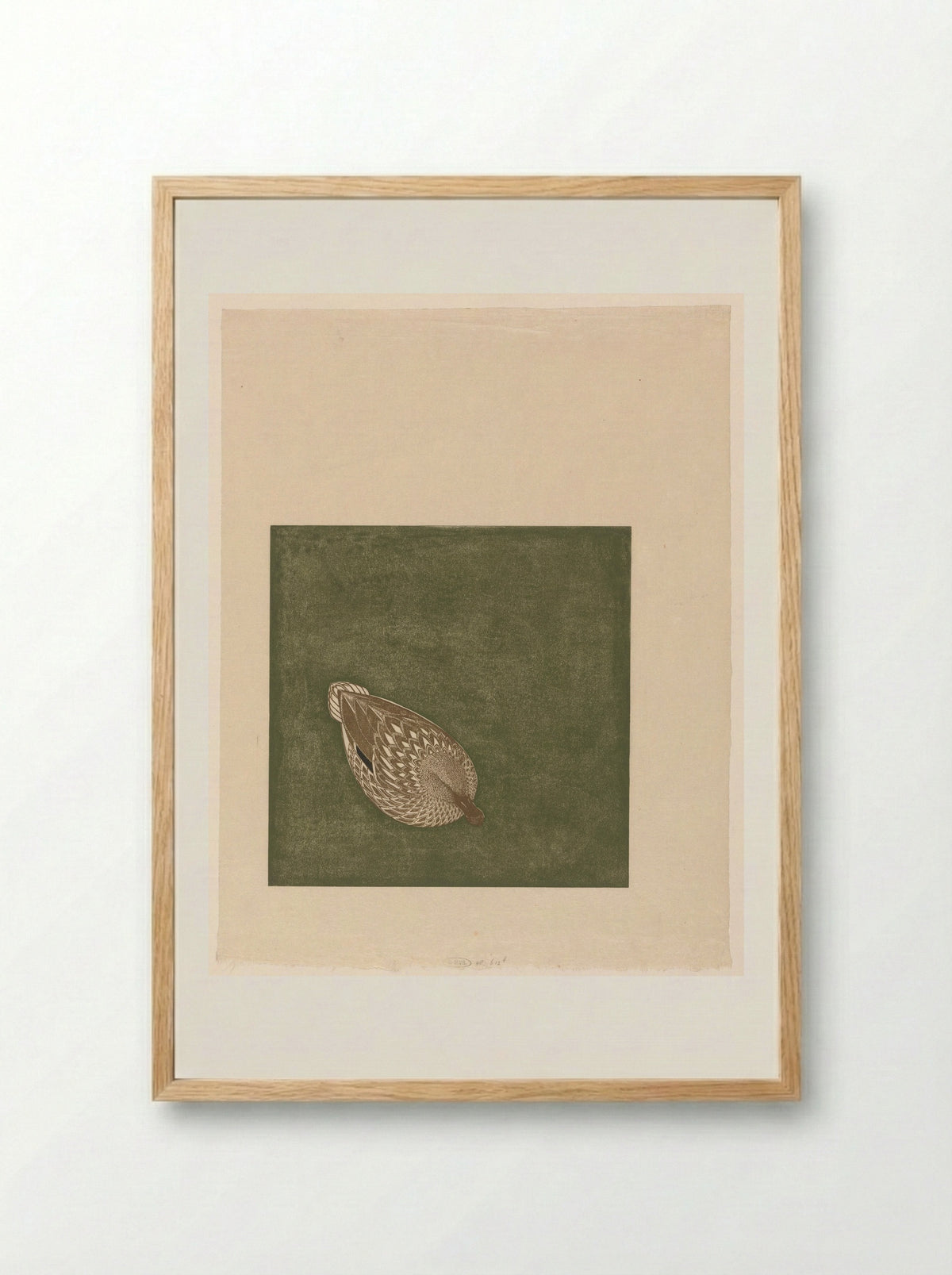Eend (Duck) - Reijer Stolk - Framed Print Wood