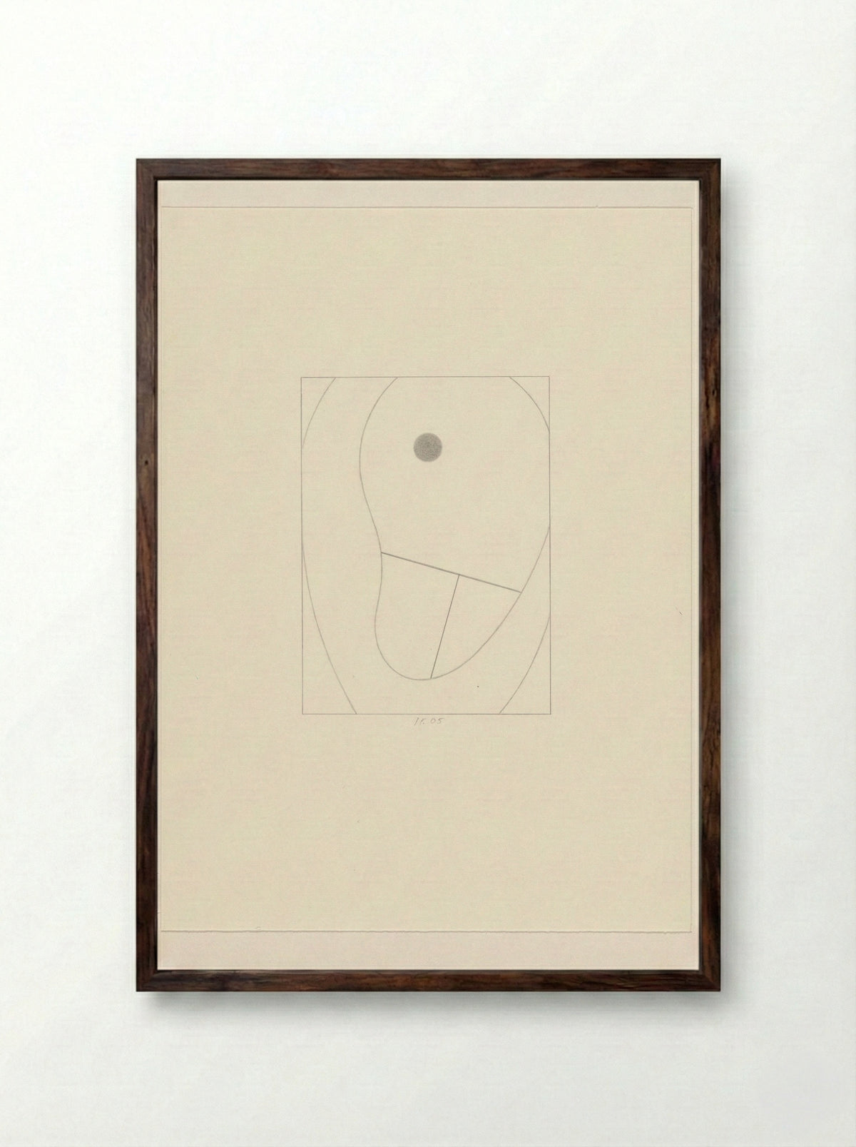 Eend - Jan Roeland - Framed Print Dark Wood