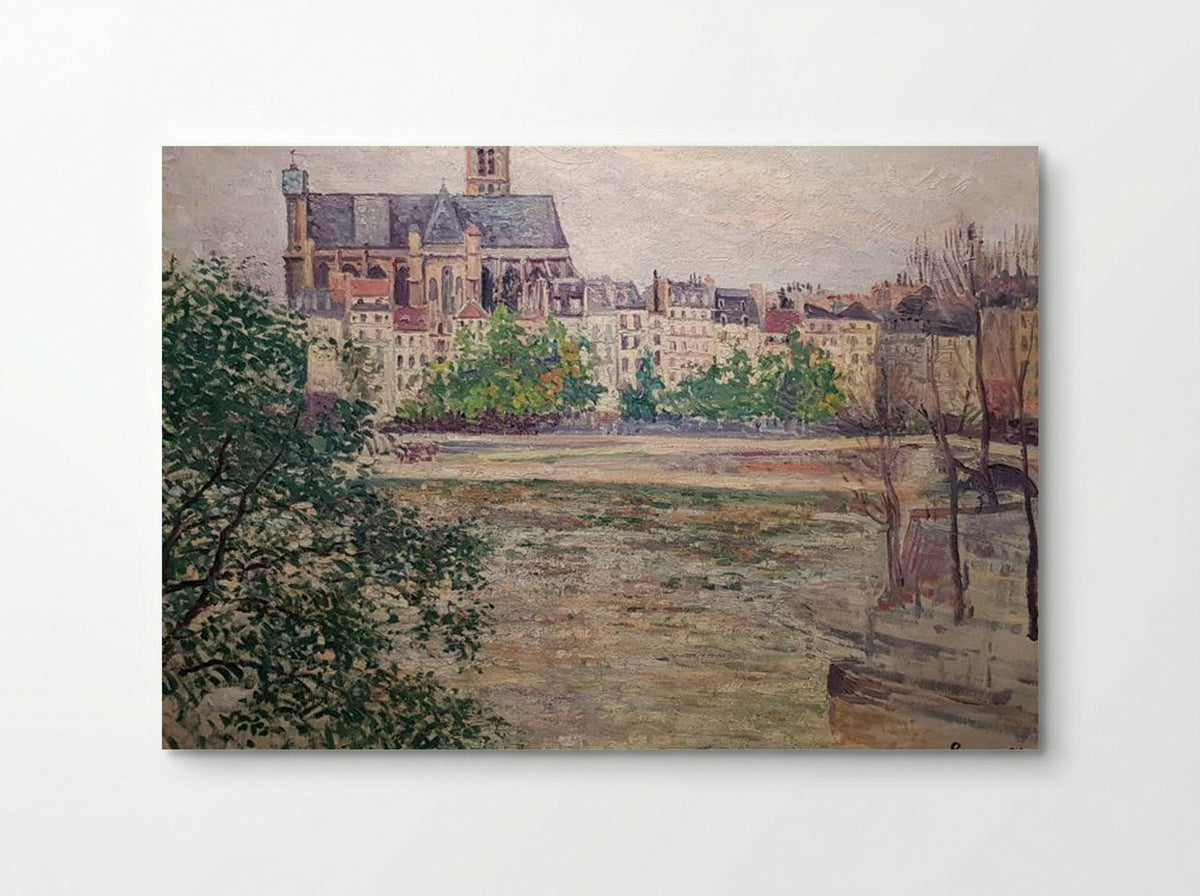 Eglise Saint-Gervais - Maximilien Luce - Poster