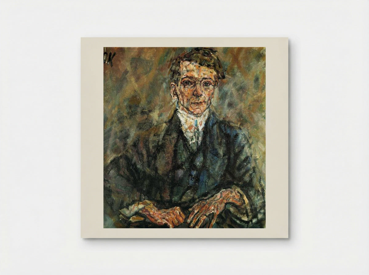 Egon Wellesz - Oskar Kokoschka - Poster