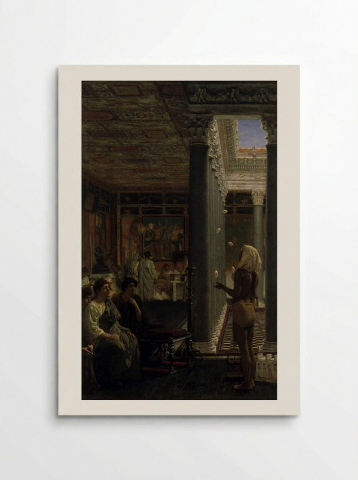 Egyptian Juggler - Sir Lawrence Alma-Tadema - Poster