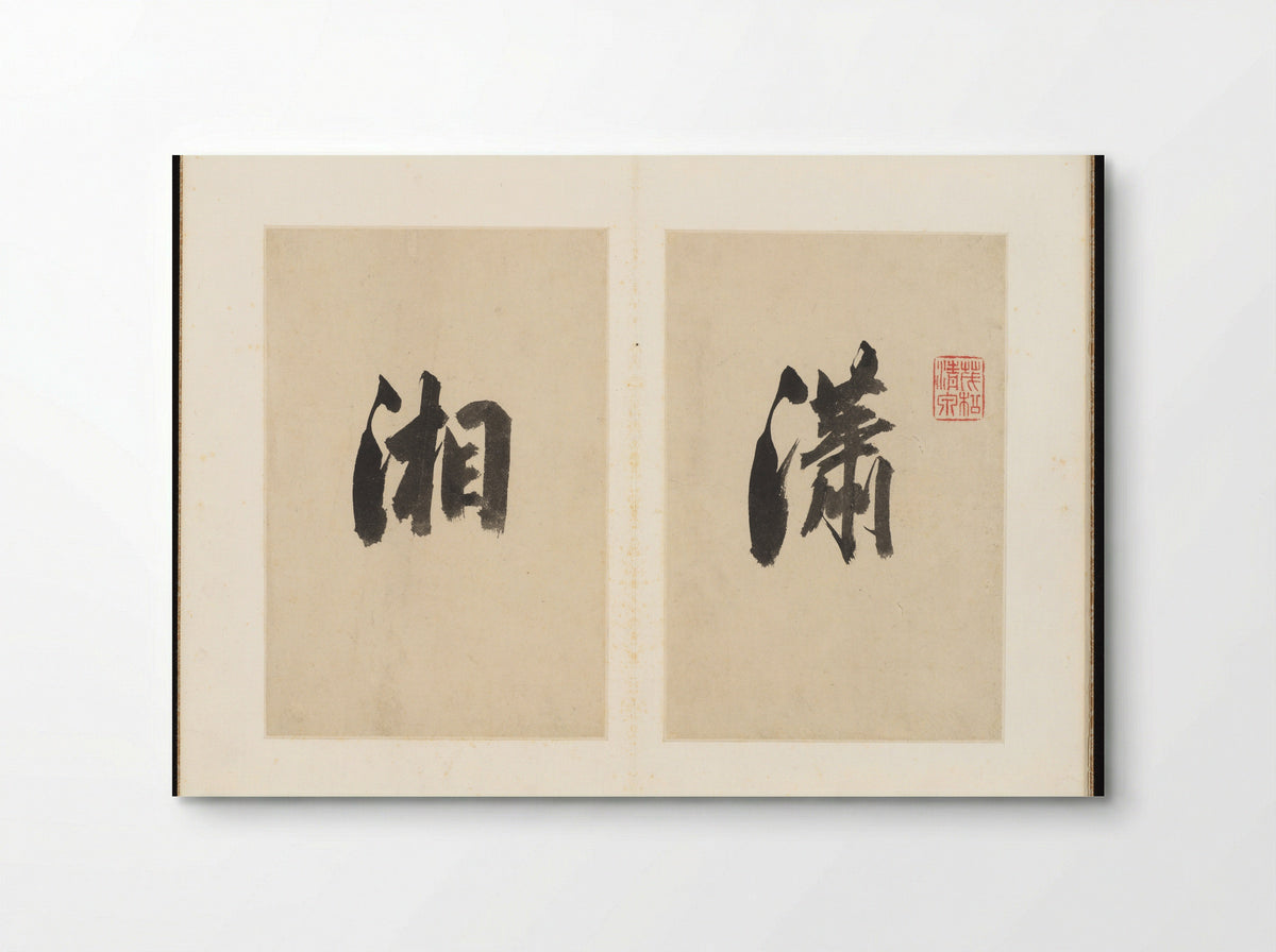 Eight Views of Xiao and Xiang - Pan Simu - Poster