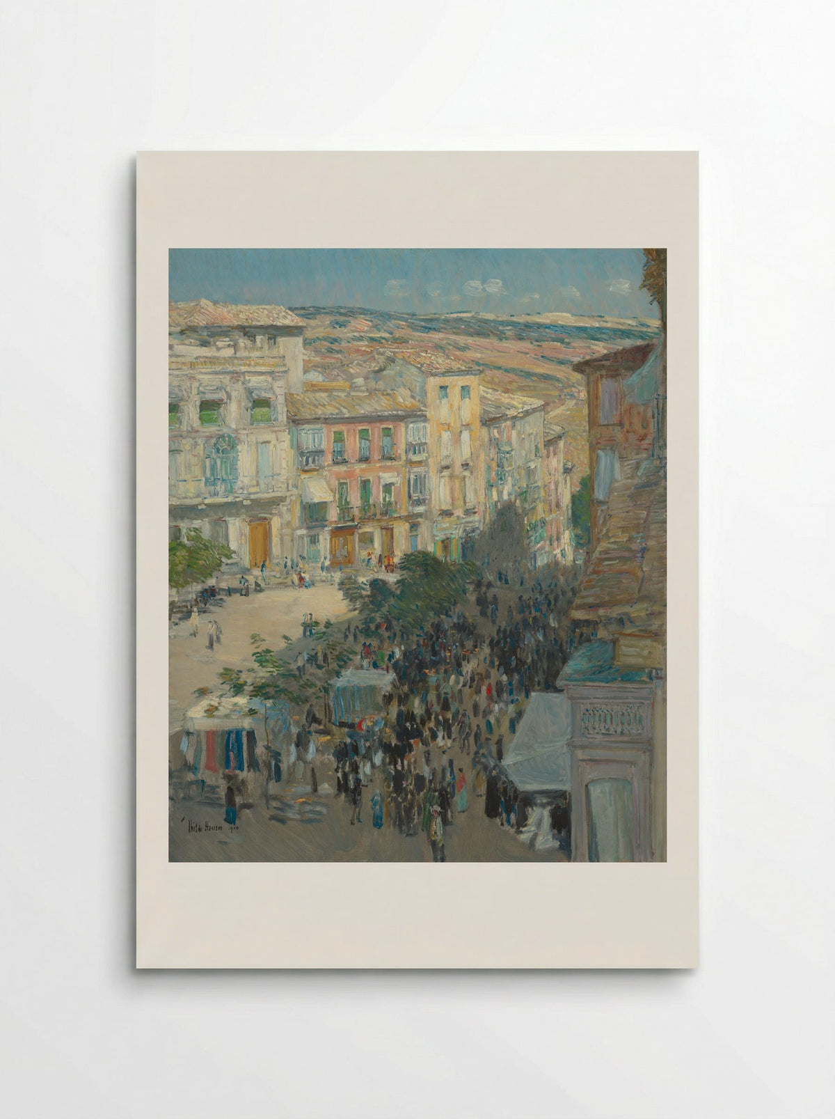 El Zocodover, Toledo, Spain - Childe Hassam - Poster