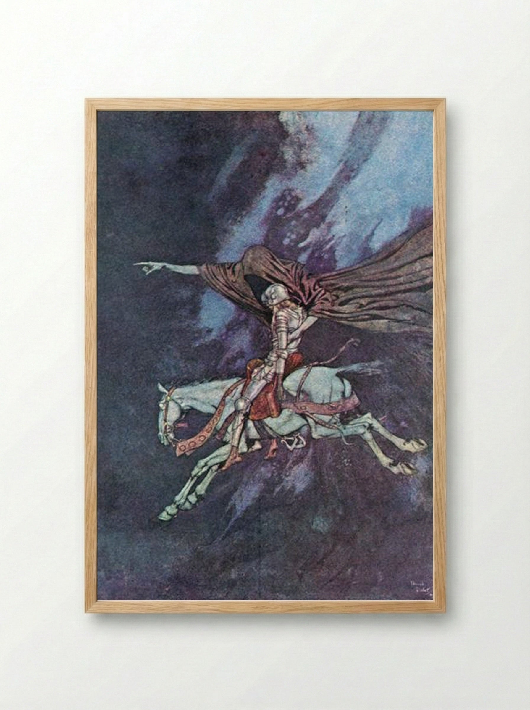 Eldorado - Edmund Dulac - Framed Print Wood