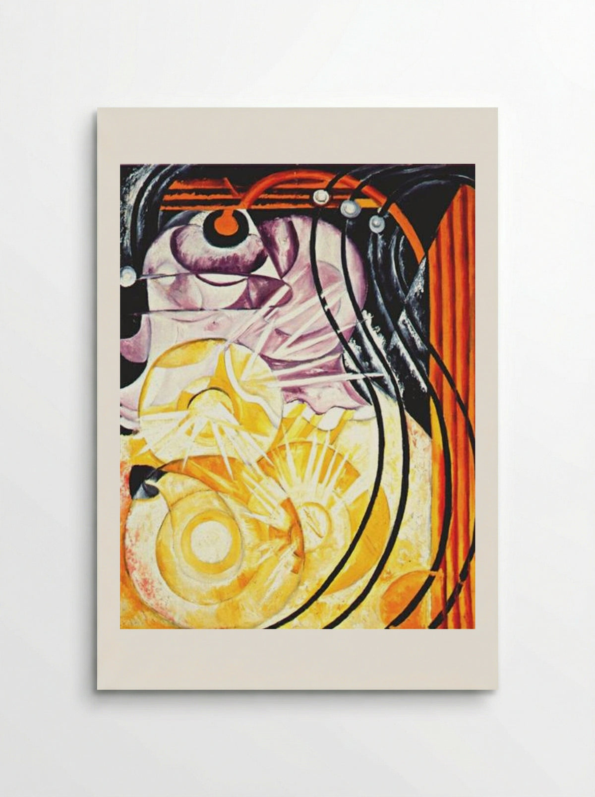 Electric Lamp - Natalia Goncharova - Poster