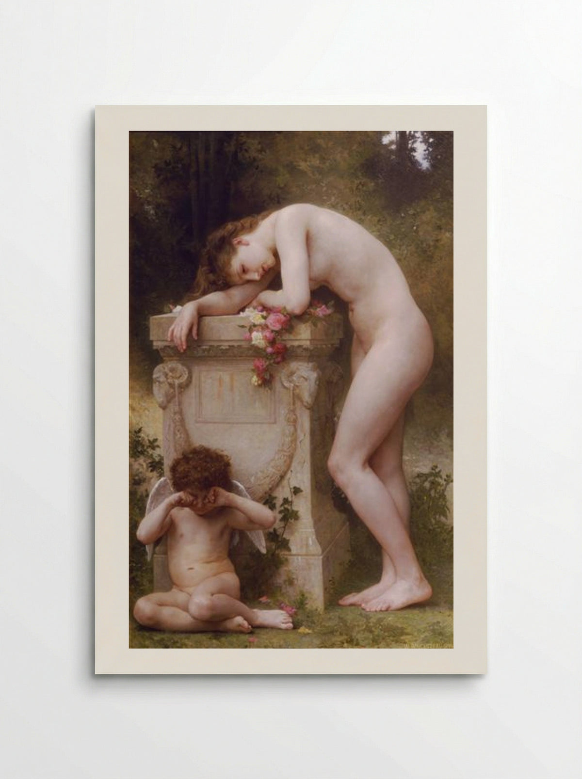 Elegy - William-Adolphe Bouguereau - Poster