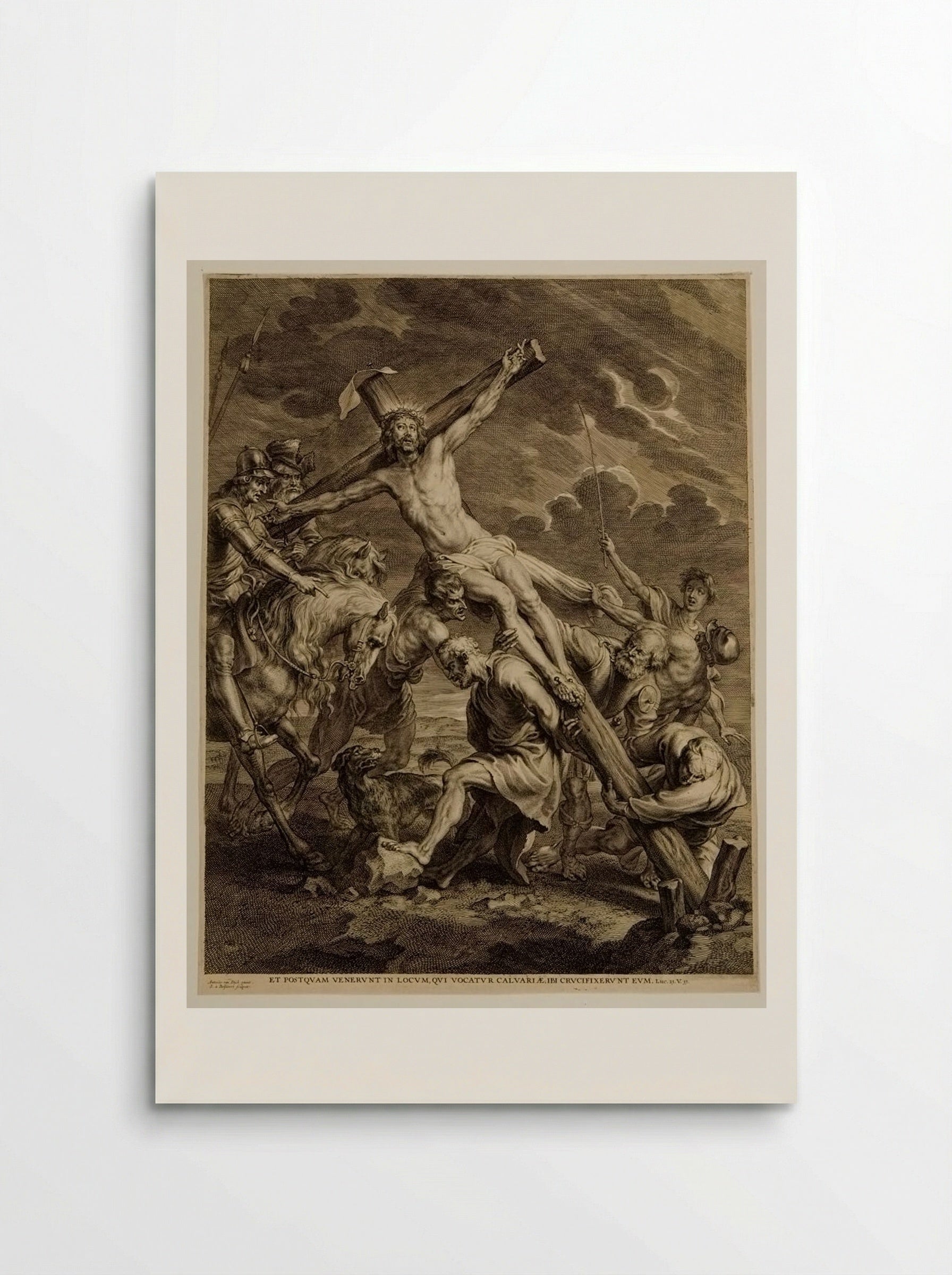 Elevation of the Cross - Schelte Adamsz. Bolswert - Poster