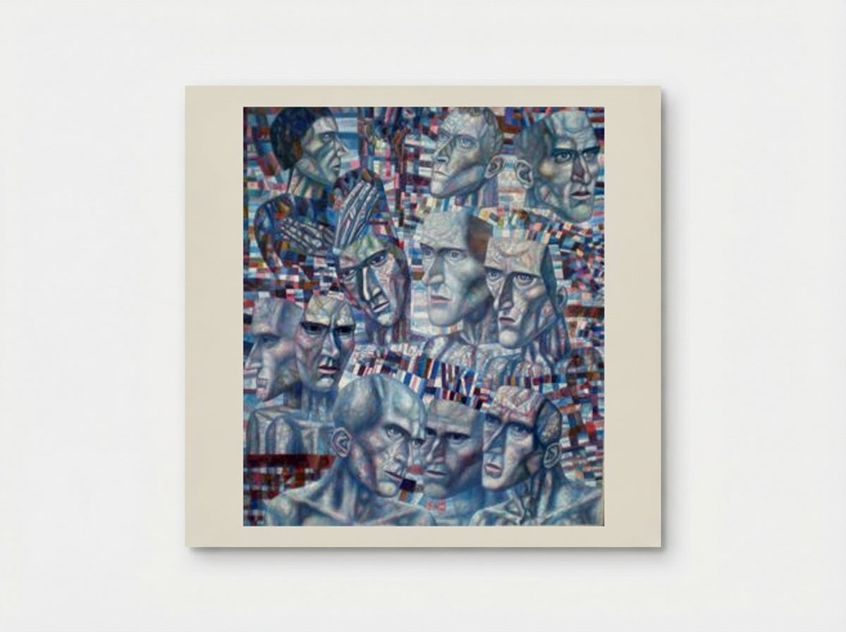 Eleven Heads - Pavel Filonov - Poster