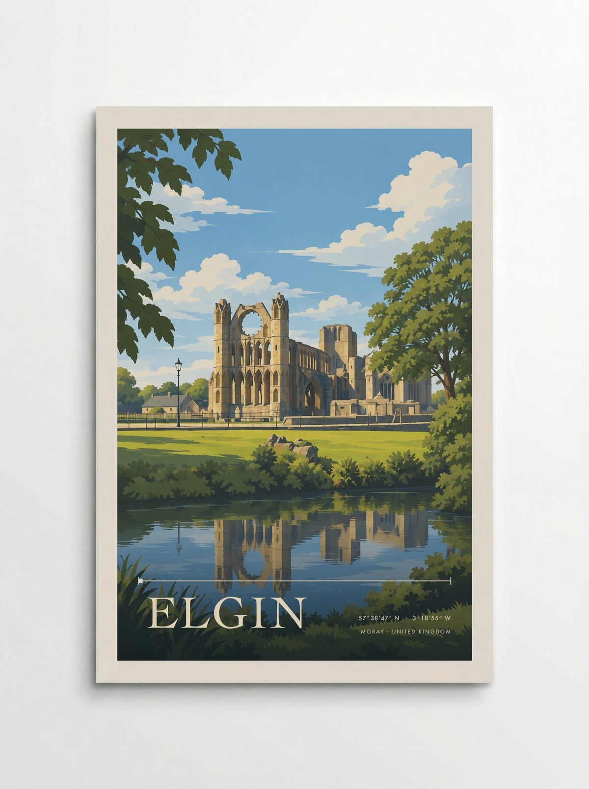 Elgin, Moray | Travel Poster - Poster