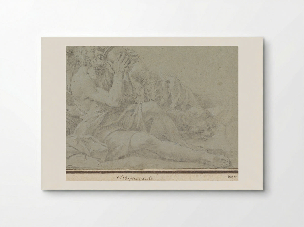Eliëzer en Rebekka - Sebastiano Conca - Poster