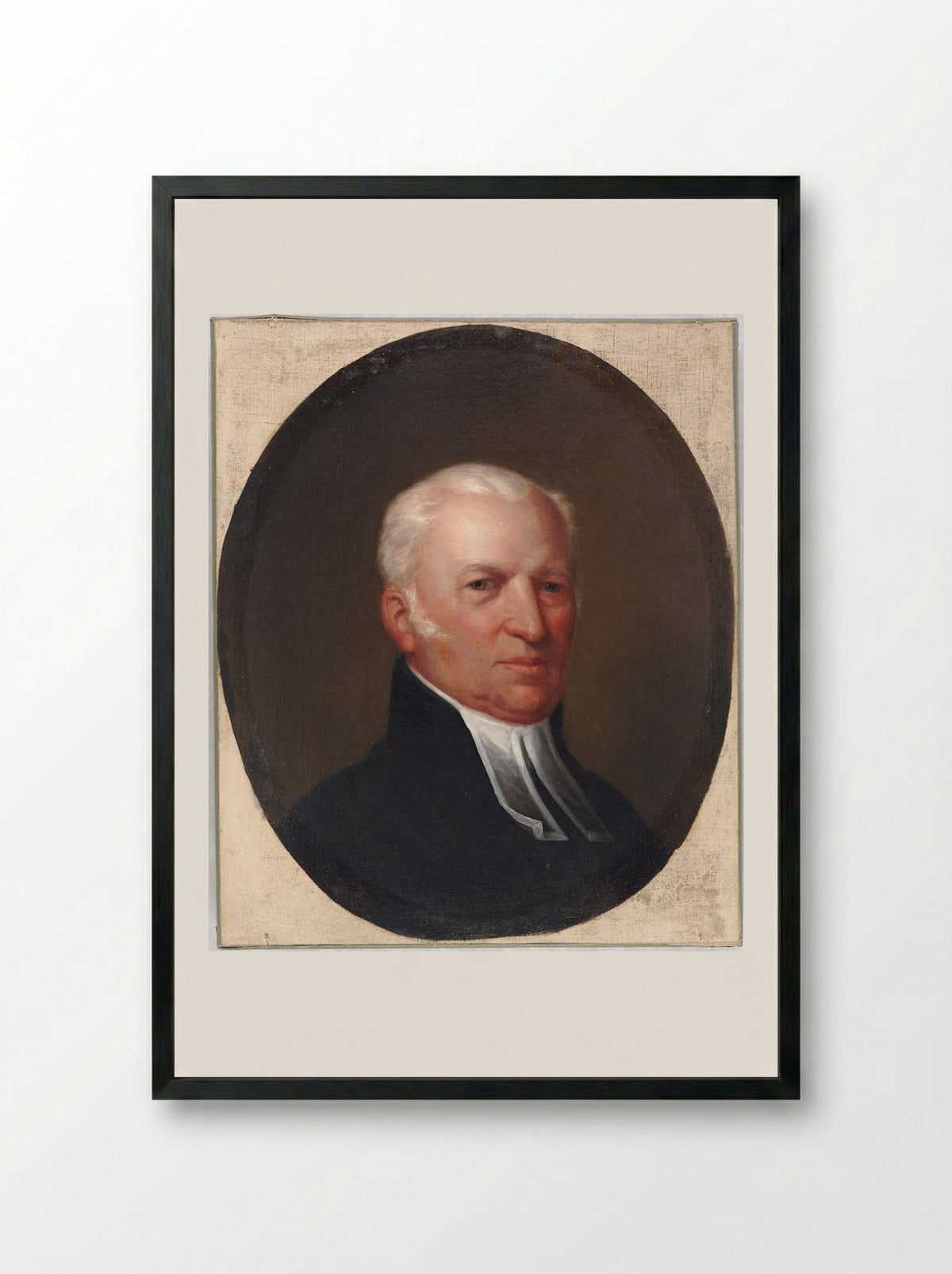 Eliphalet Pearson - James Frothingham - Framed Print Black