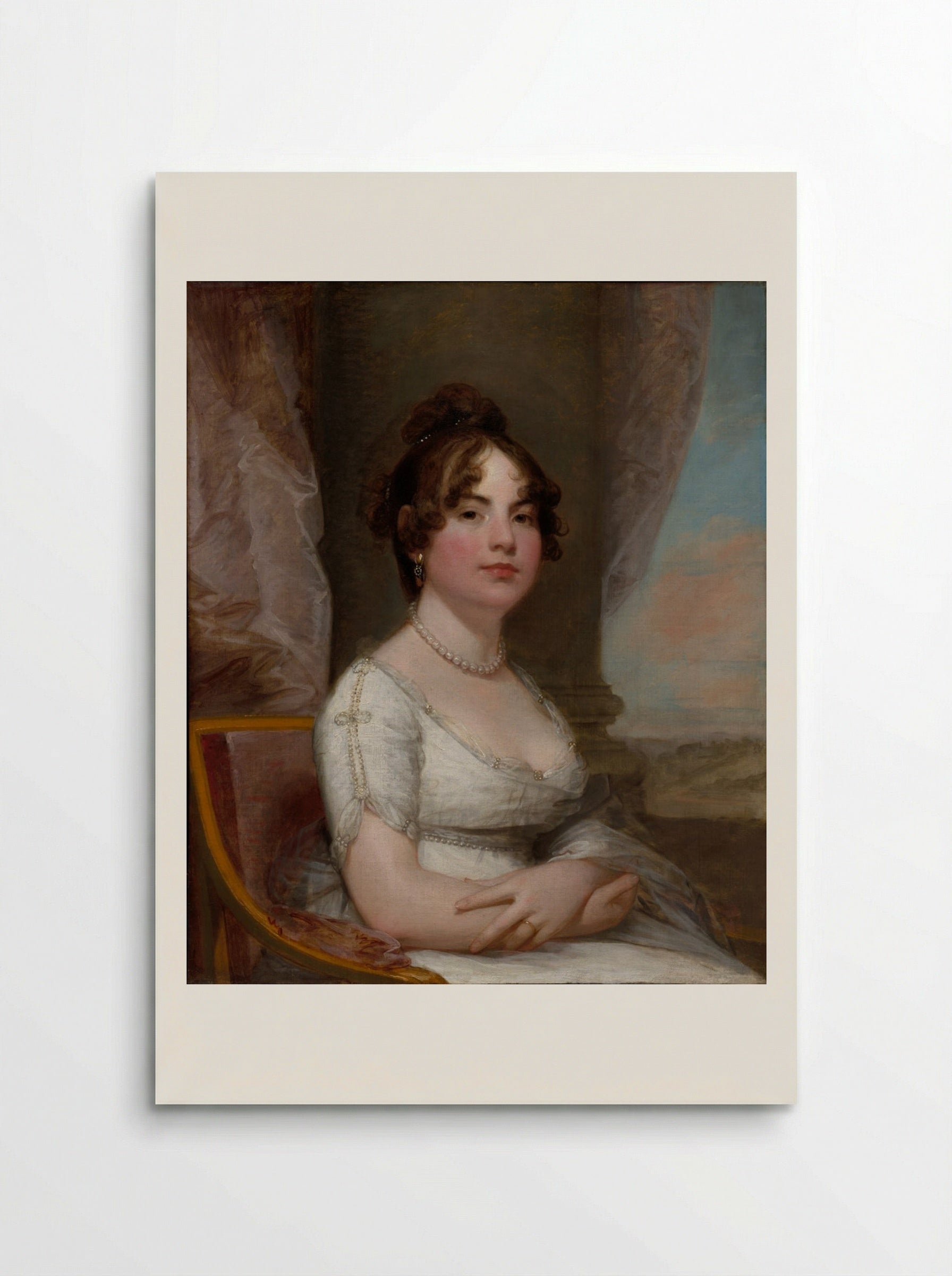 Elizabeth Beltzhoover Mason - Gilbert Stuart - Poster