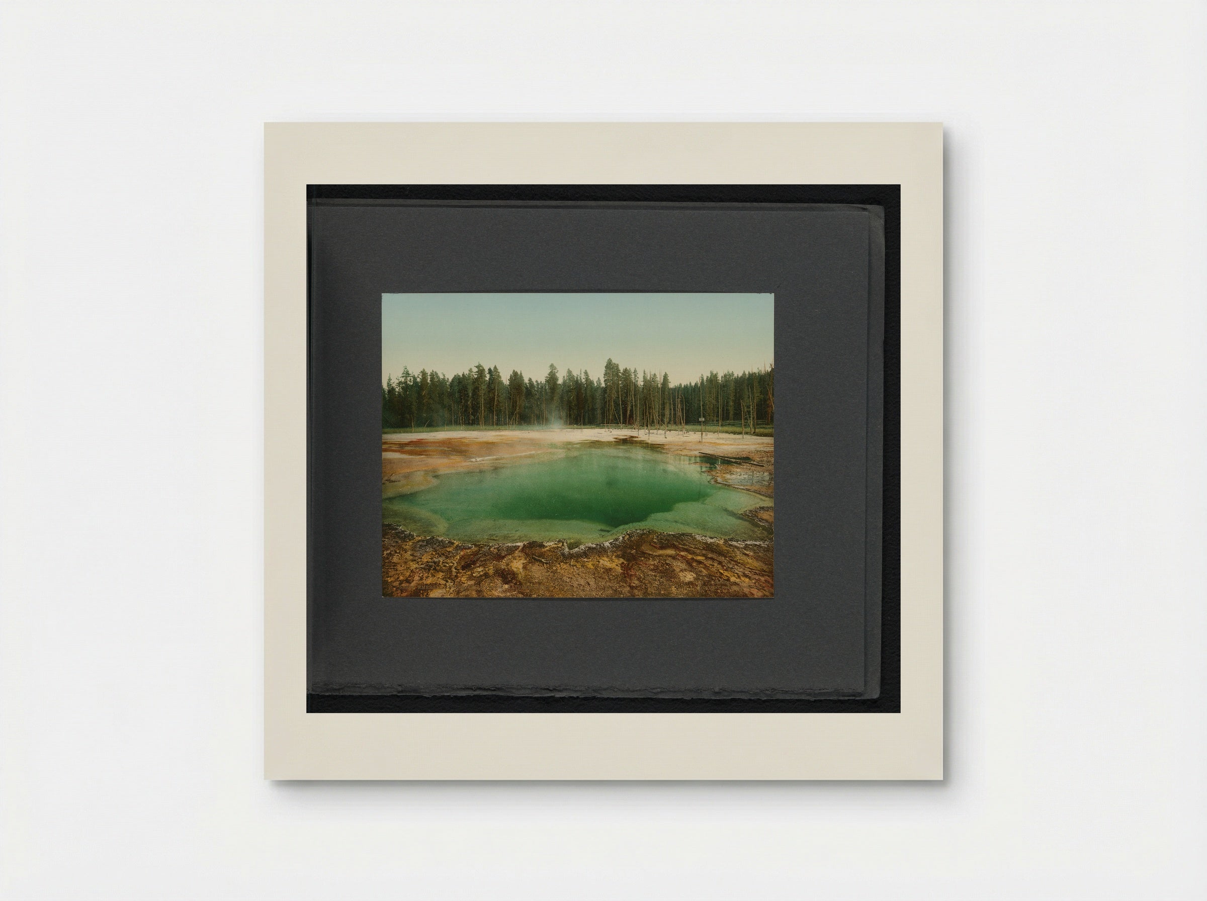 Emerald Pool, Yellowstone National Park - William Henry Jackson - Poster