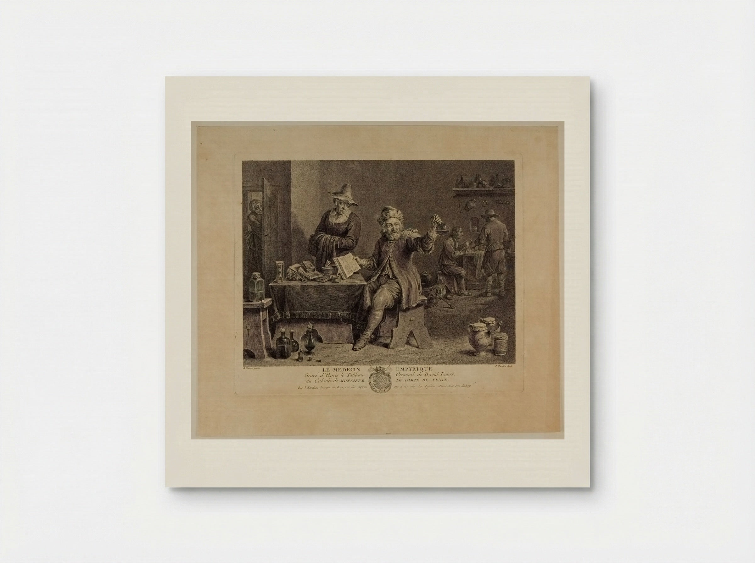 Empirical Medicine - Jacques Nicolas Tardieu - Poster