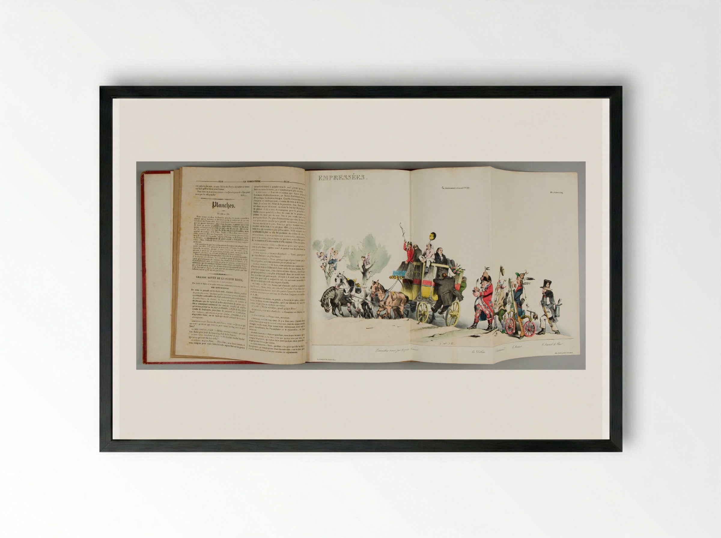 Empressées - Various Artists - Framed Print Black