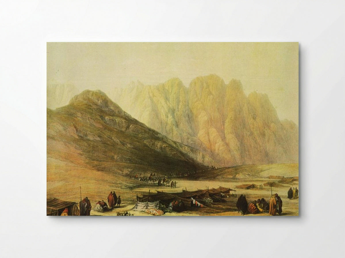 Encampment of the Oulad Said - David Roberts - Poster