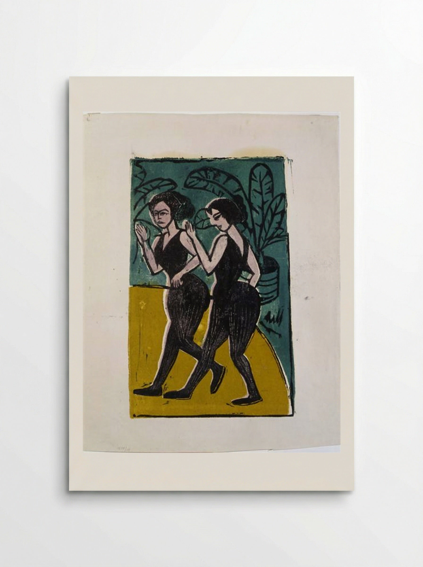 English Dancers - Ernst Ludwig Kirchner - Poster