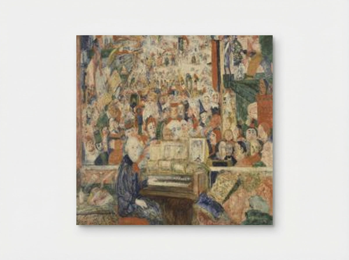 Ensor at the Harmonium - James Ensor - Poster