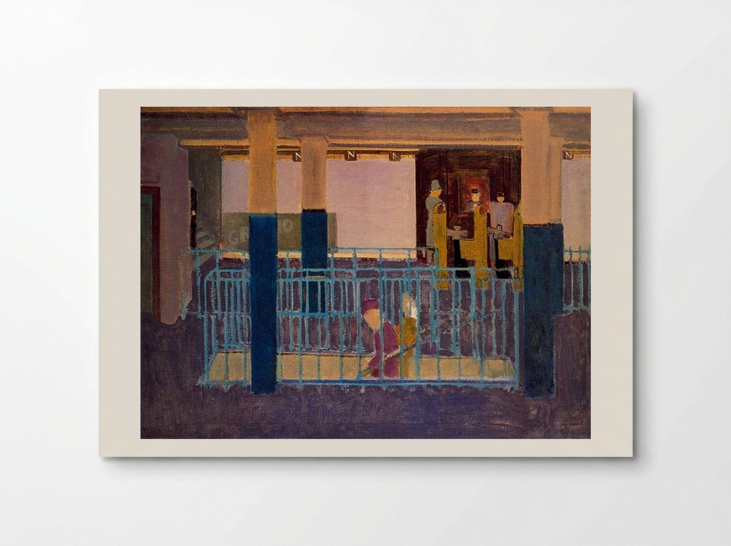 Entrance to Subway - Mark Rothko - Poster