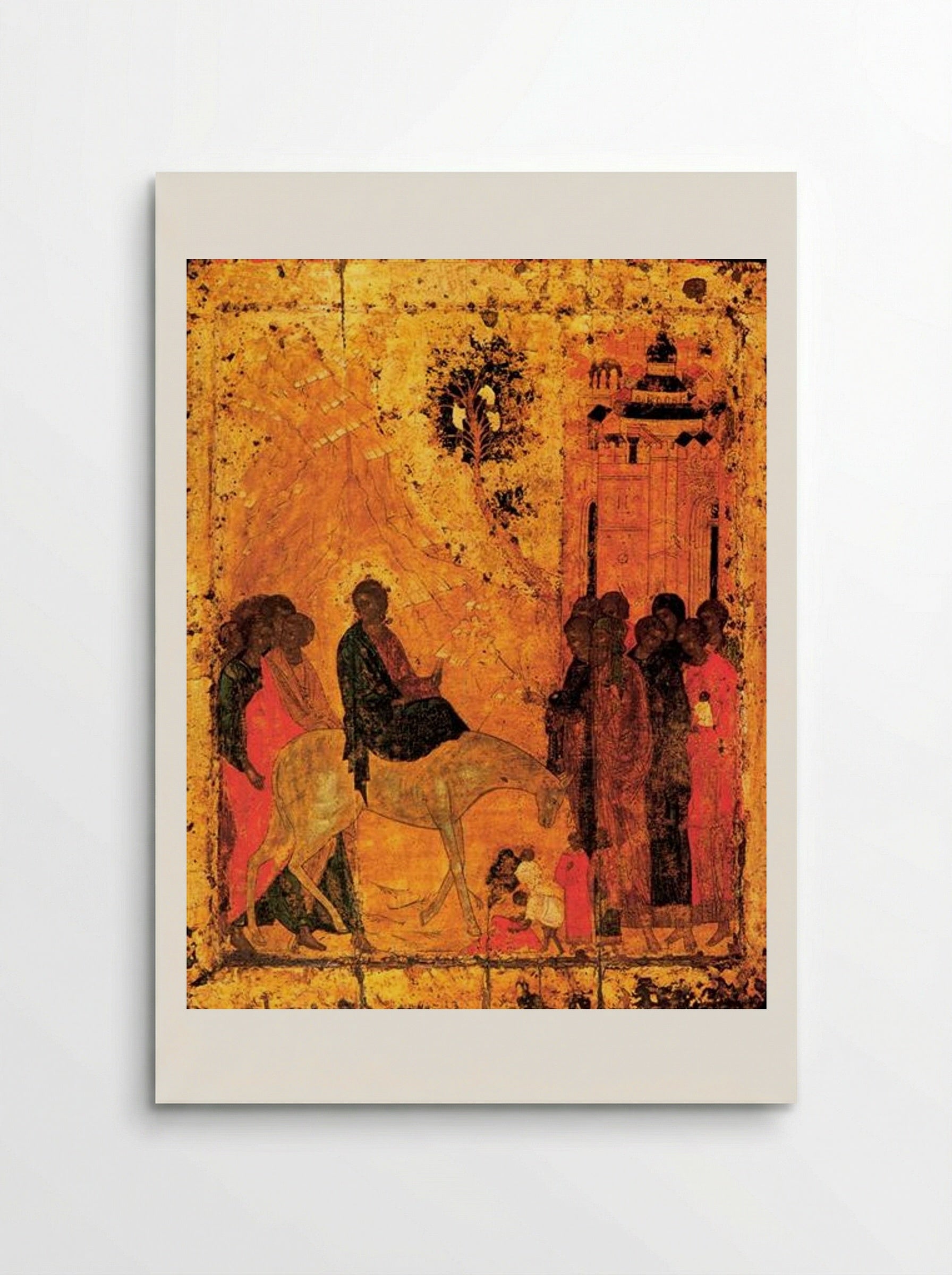 Entry into Jerusalem - Andrei Rublev - Poster