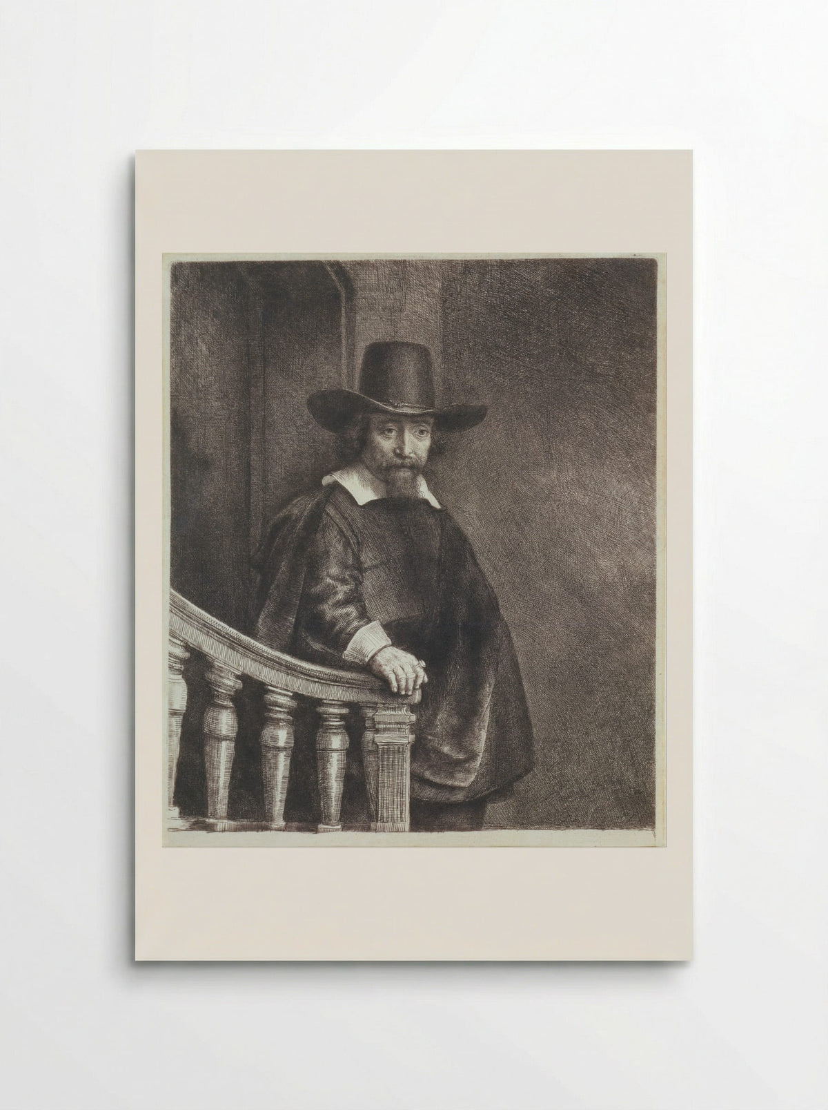 Ephraim Bonus, Jewish Physician - Rembrandt Harmensz. van Rijn - Poster