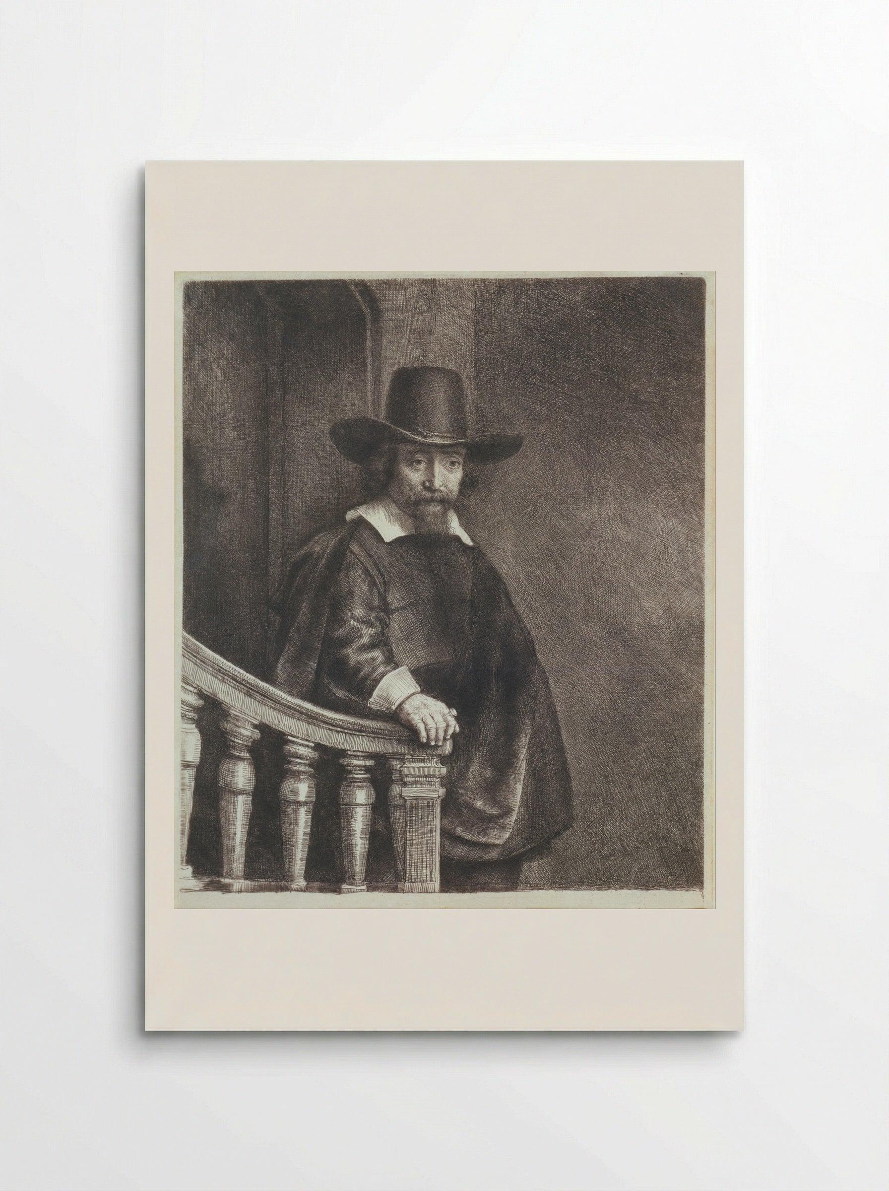 Ephraim Bonus, Jewish Physician - Rembrandt Harmensz. van Rijn - Poster