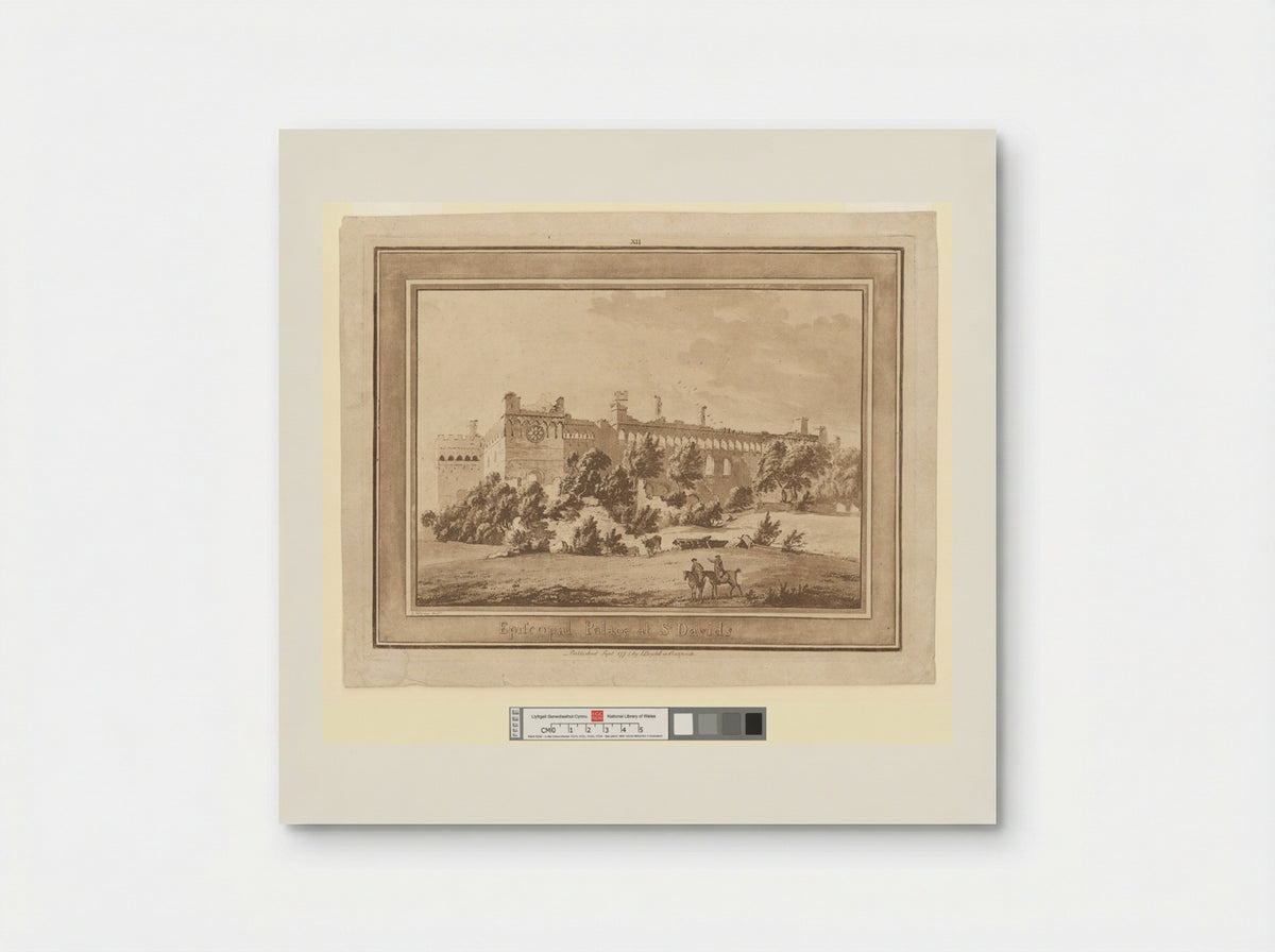 Episcopal Palace at St. David's - Paul Sandby - Poster