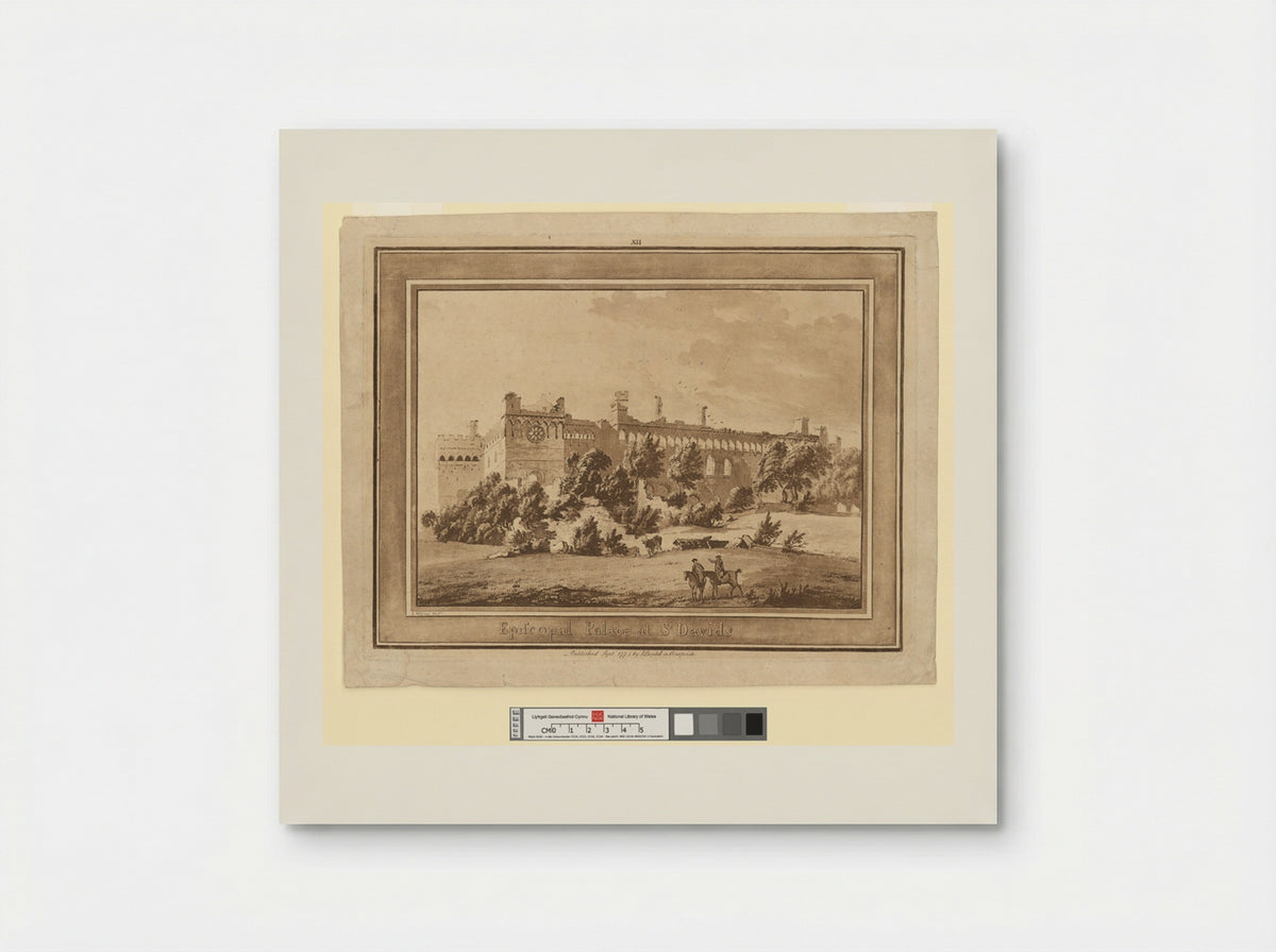 Episcopal Palace at St. David's - Paul Sandby - Poster