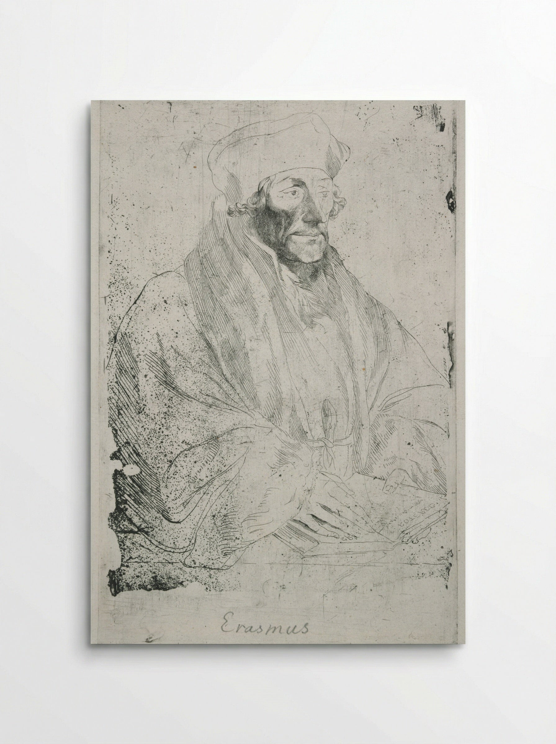 Erasmus of Rotterdam - Anthony van Dyck - Poster