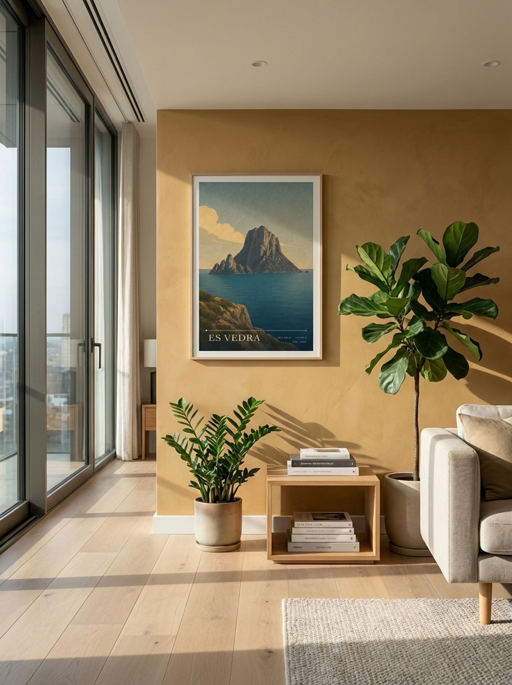 Es Vedra Travel Poster Artwork - Lifestyle