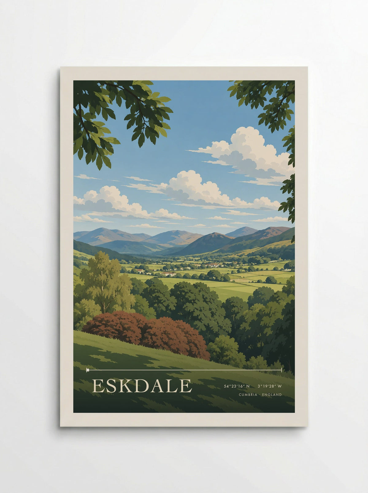 Eskdale, Cumbria | Travel Poster - Poster
