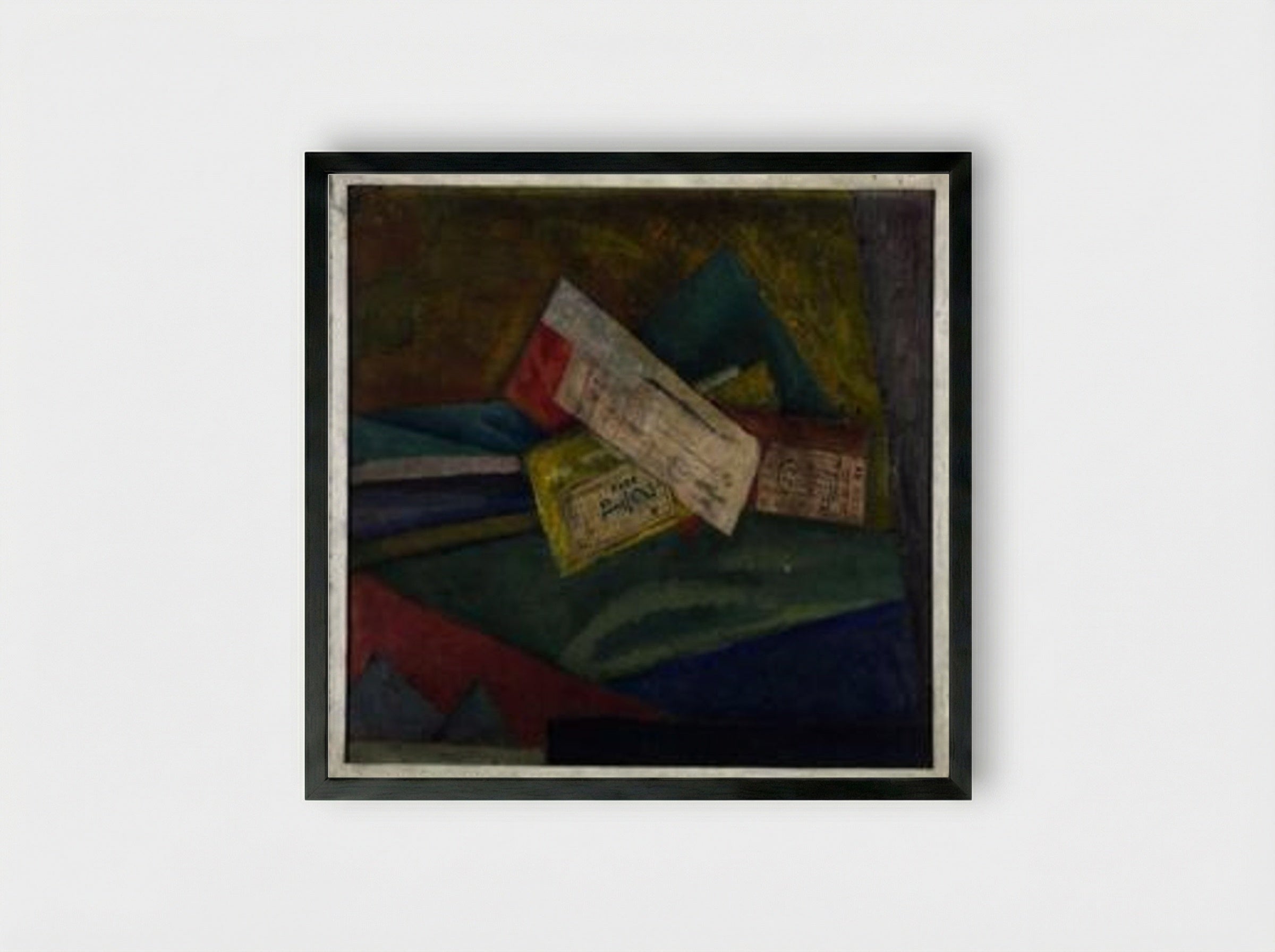 Essay in Abstract Design - Roger Fry - Framed Print Black