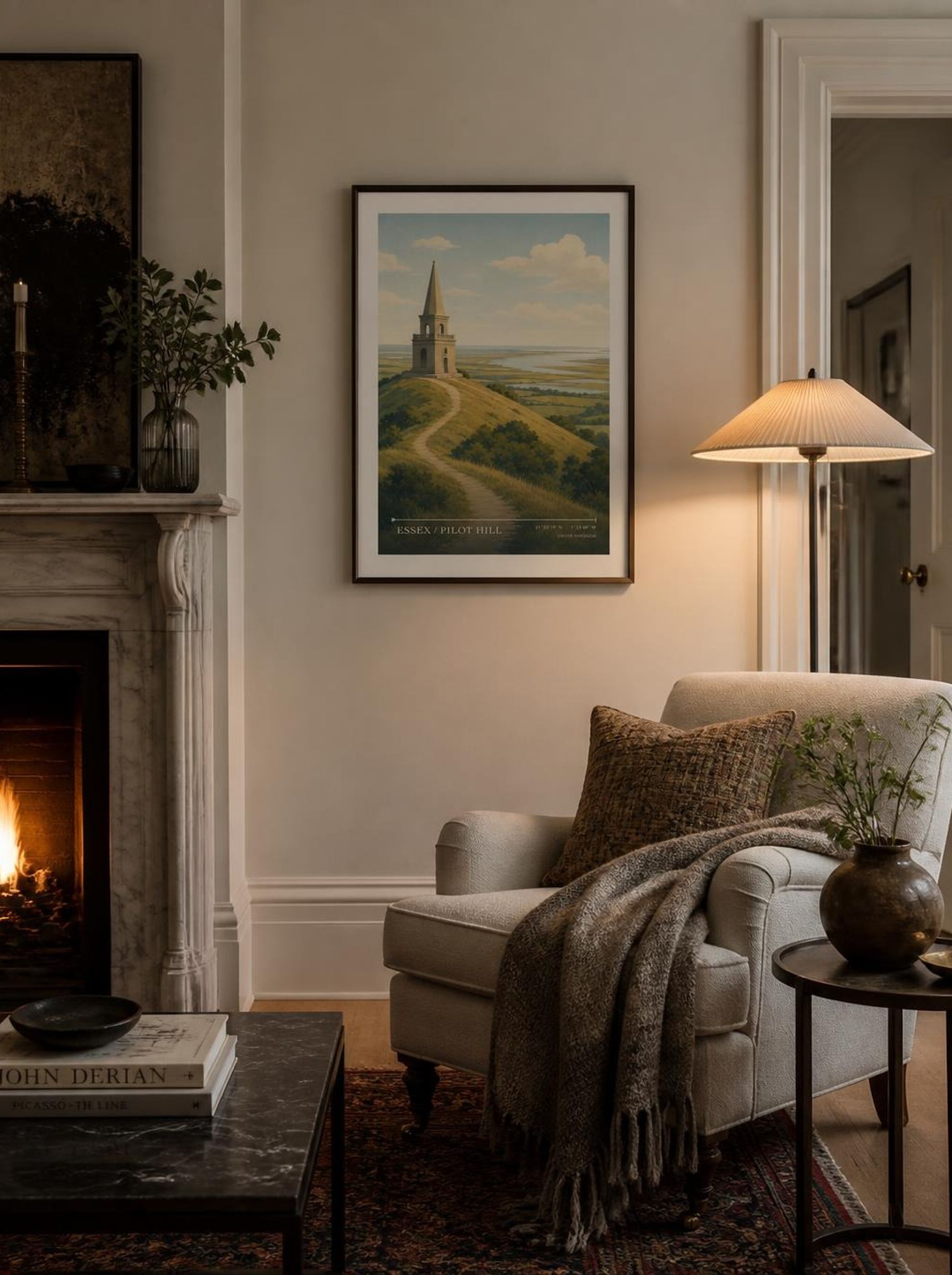 Essex / Pilot Hill United Kingdom Travel Poster - Lifestyle