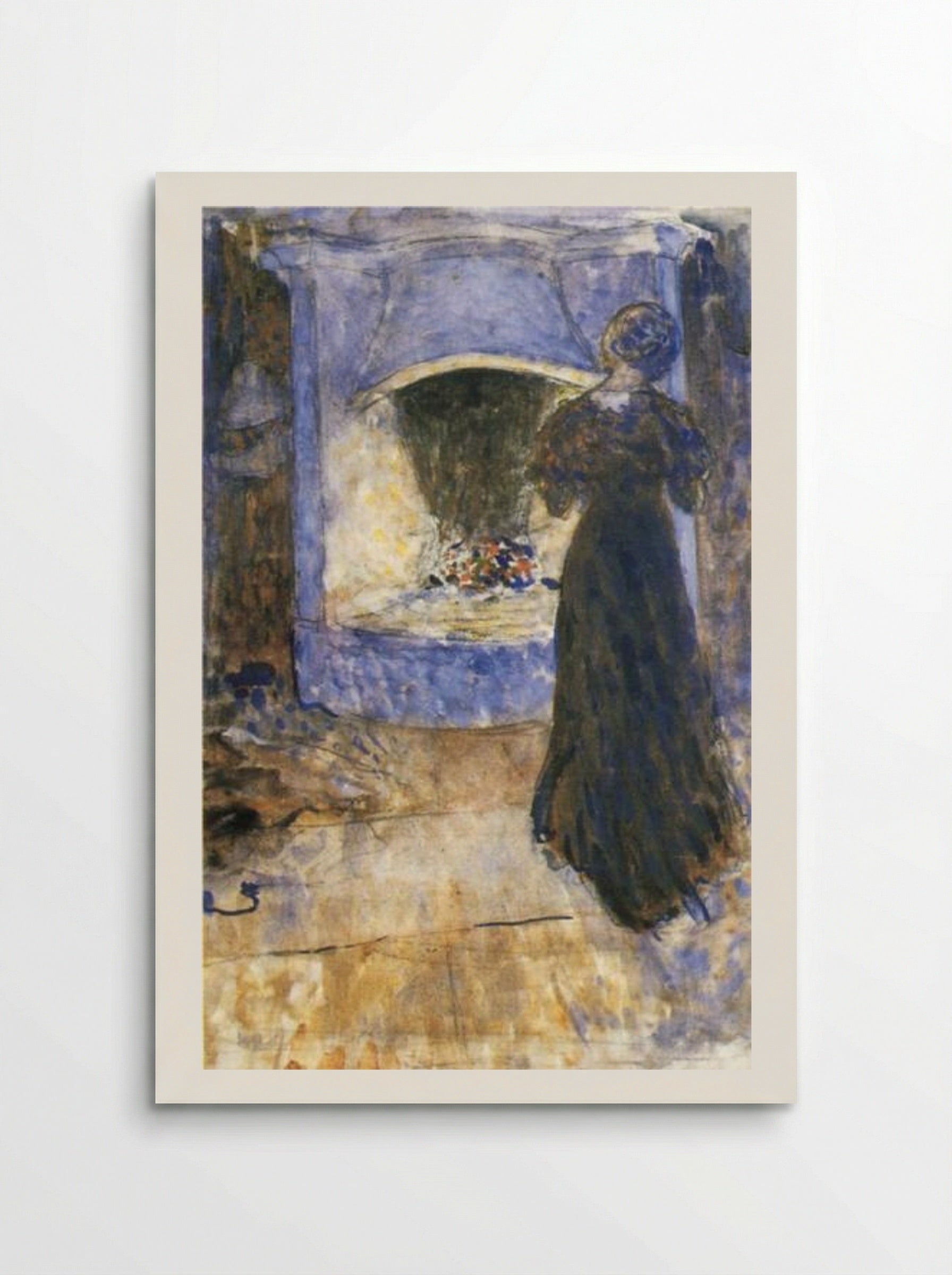 Ester in the Cottage - John Bauer - Poster