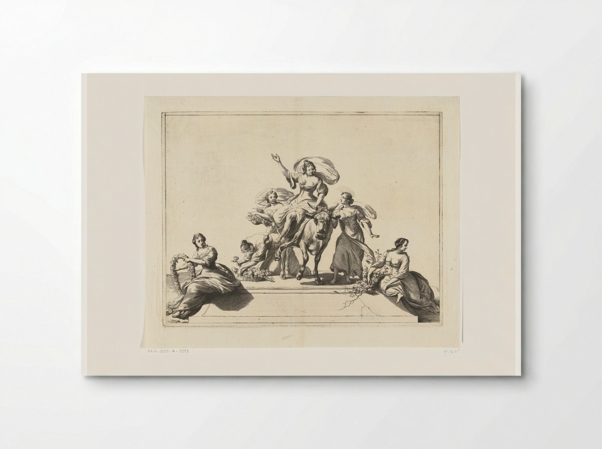 Europa and the Bull - Abraham Bloteling - Poster