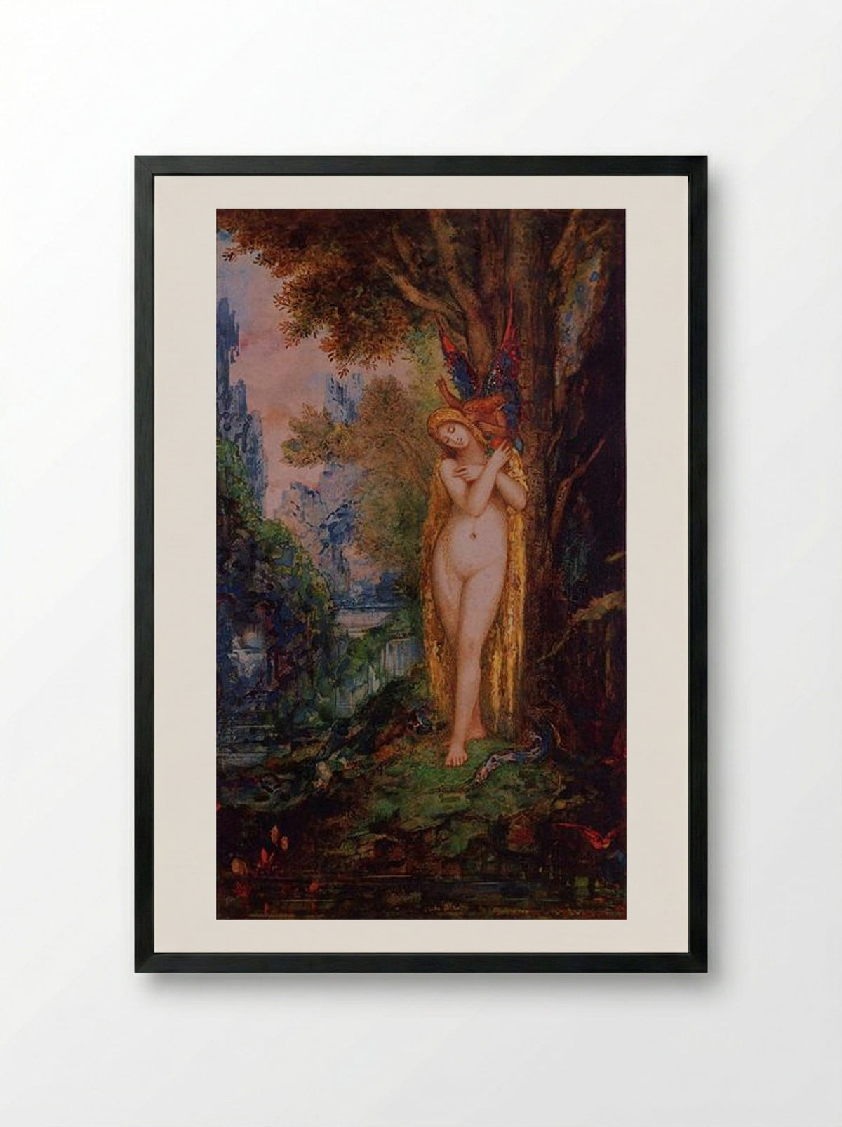 Eve - Gustave Moreau - Framed Print Black