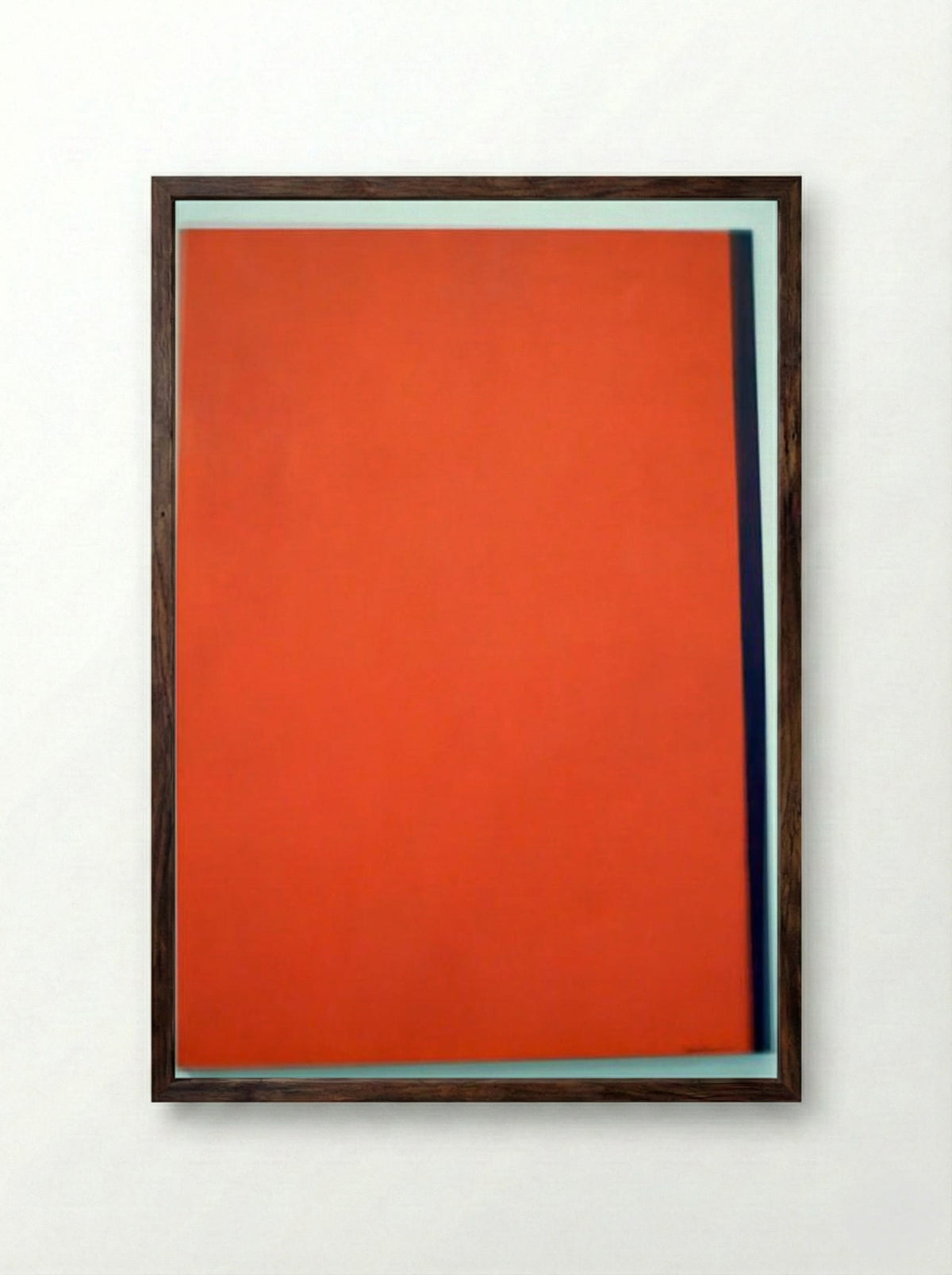 Eve - Barnett Newman - Framed Print Dark Wood