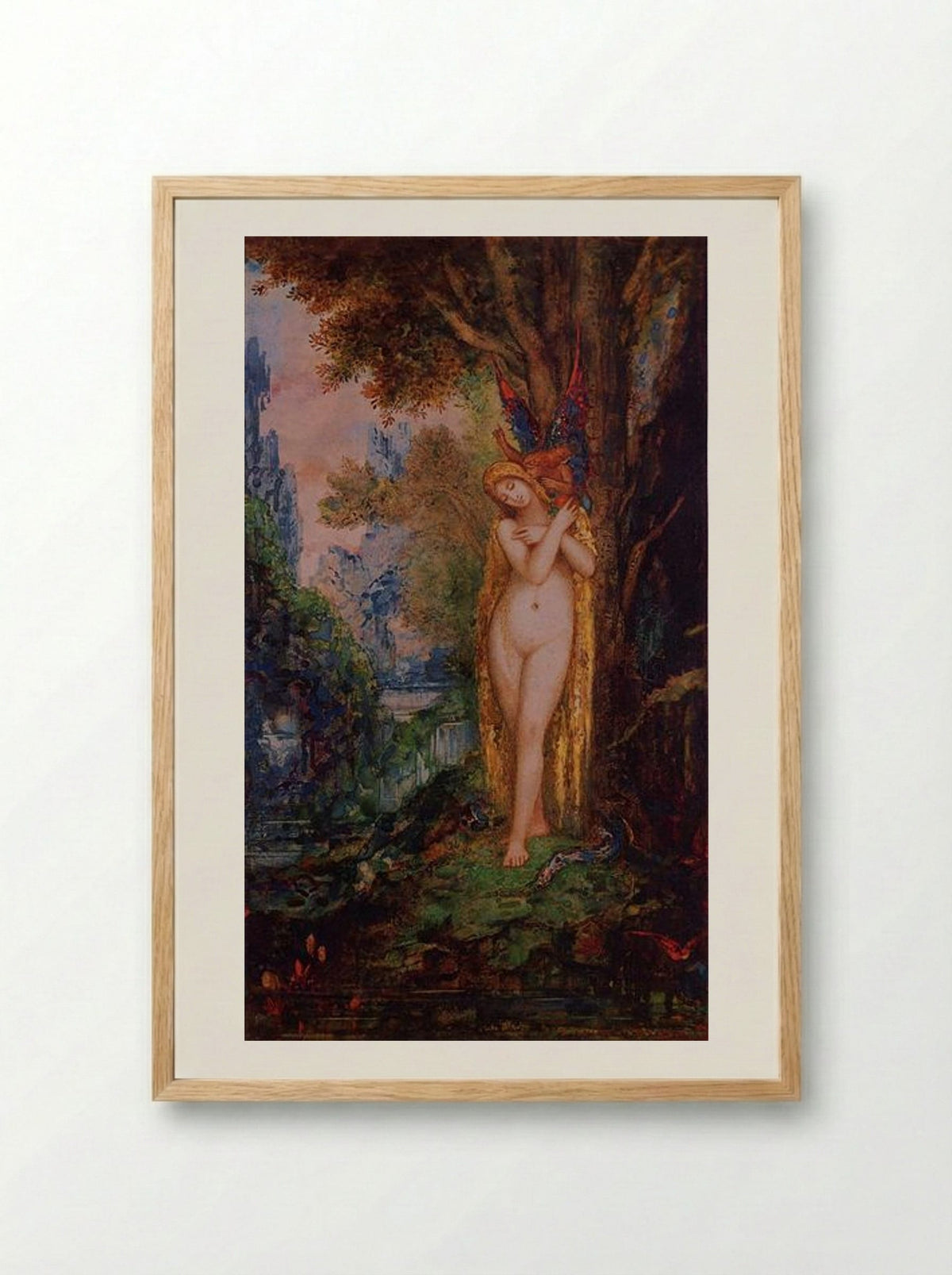 Eve - Gustave Moreau - Framed Print Wood