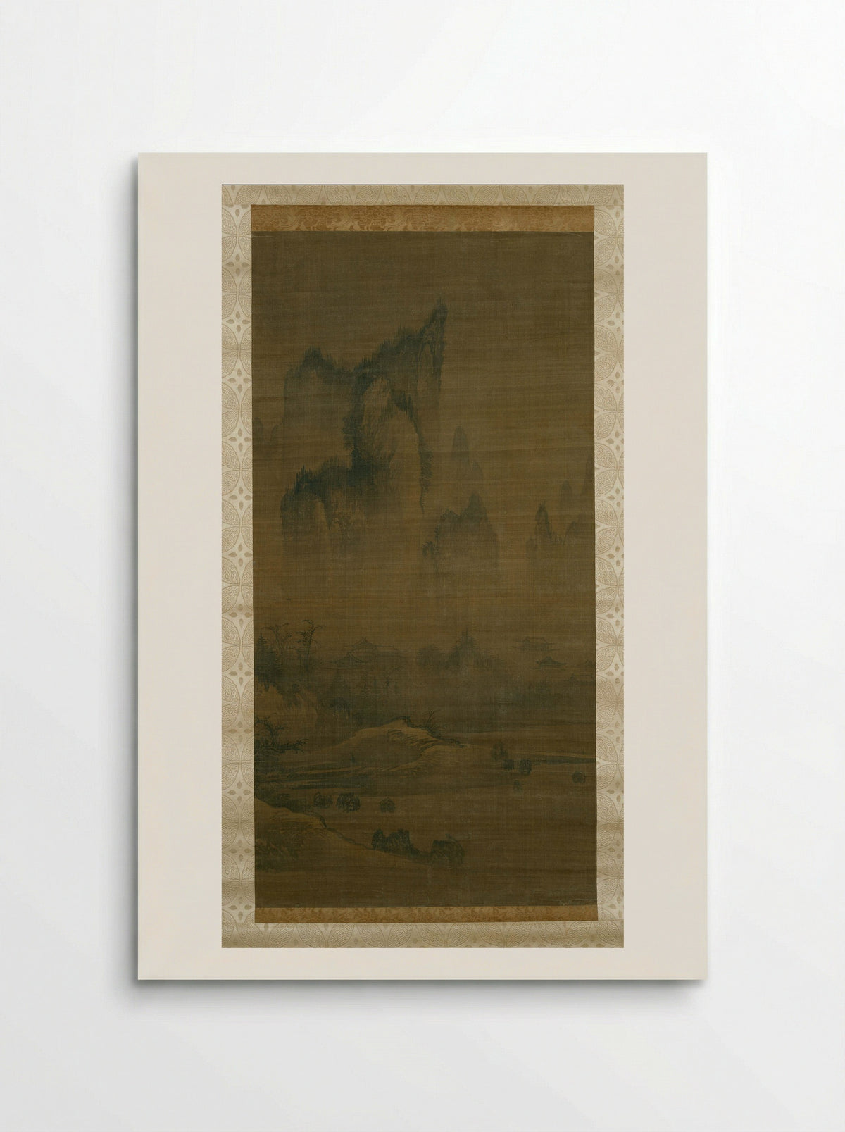 Evening Bell from Mist-Shrouded Temple - An Gyeon - Poster