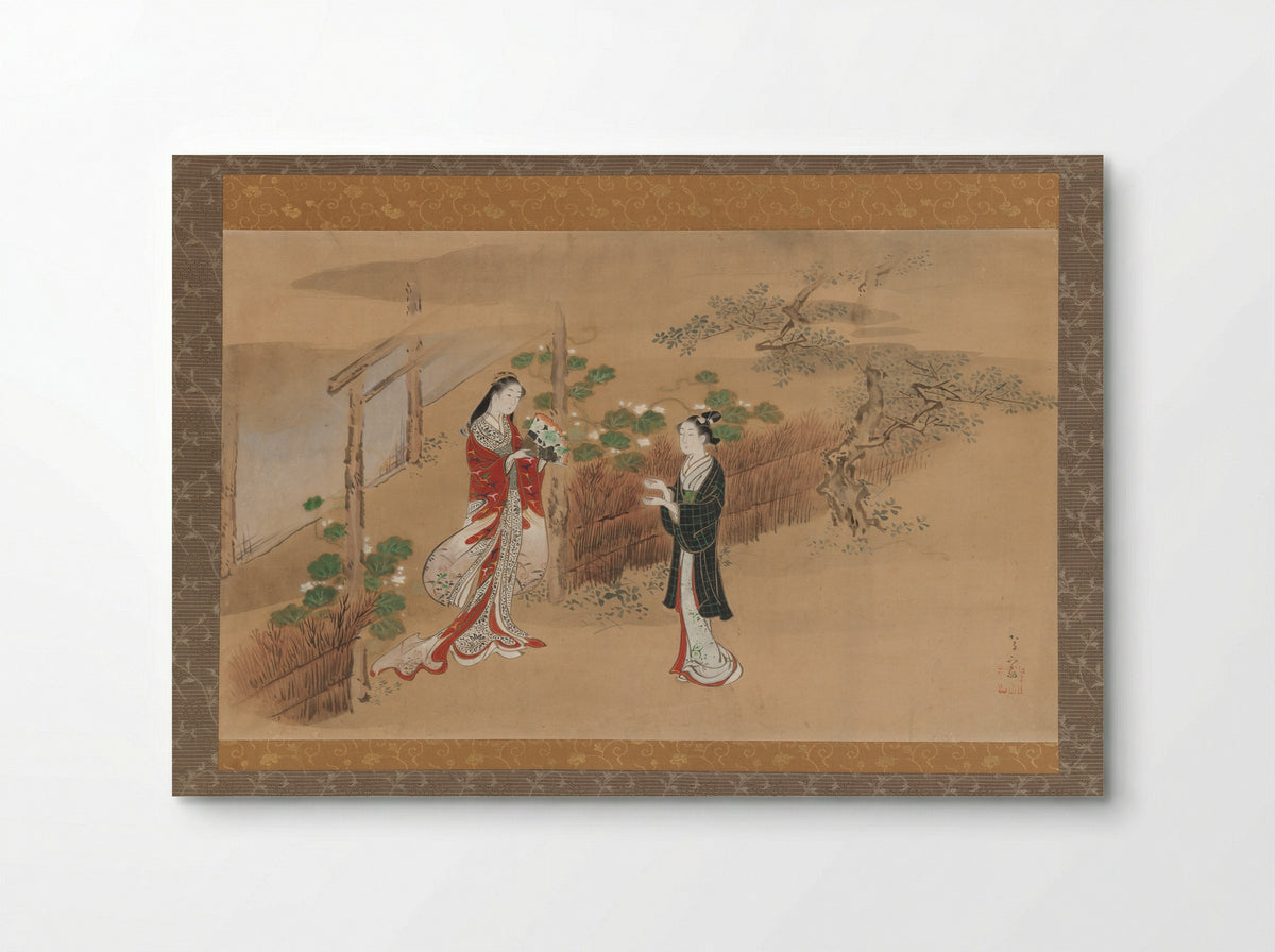 Evening Faces (Yugao) - Kawamata Tsunemasa - Poster